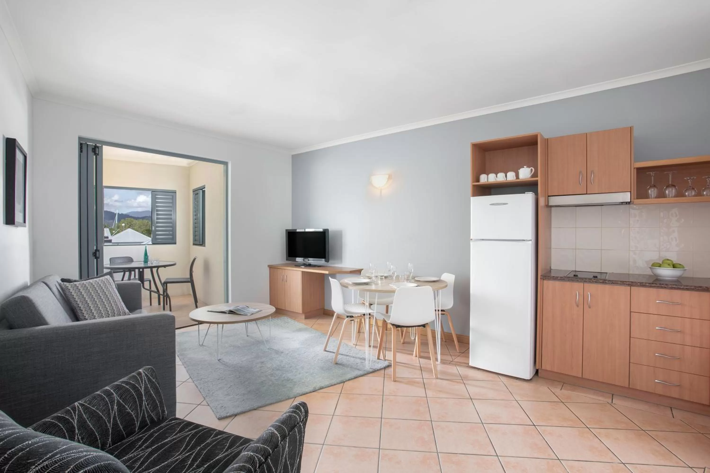 Kitchen or kitchenette in Mantra in the Village