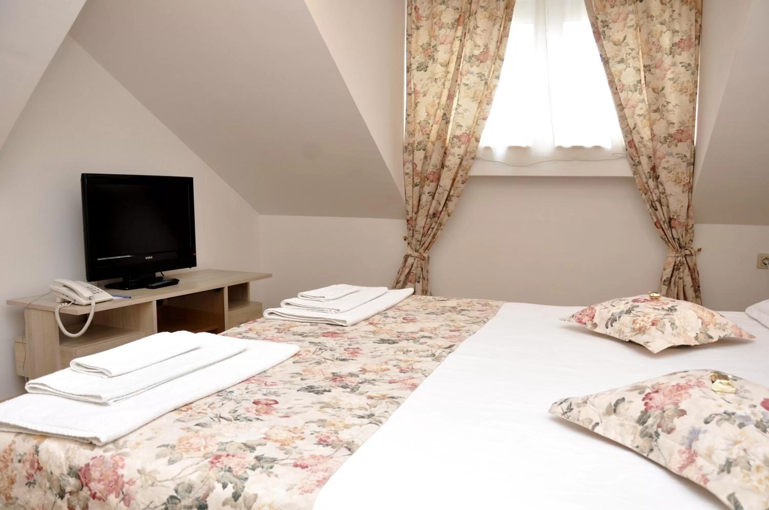 Decorative detail, Bed in Garni Hotel Andric