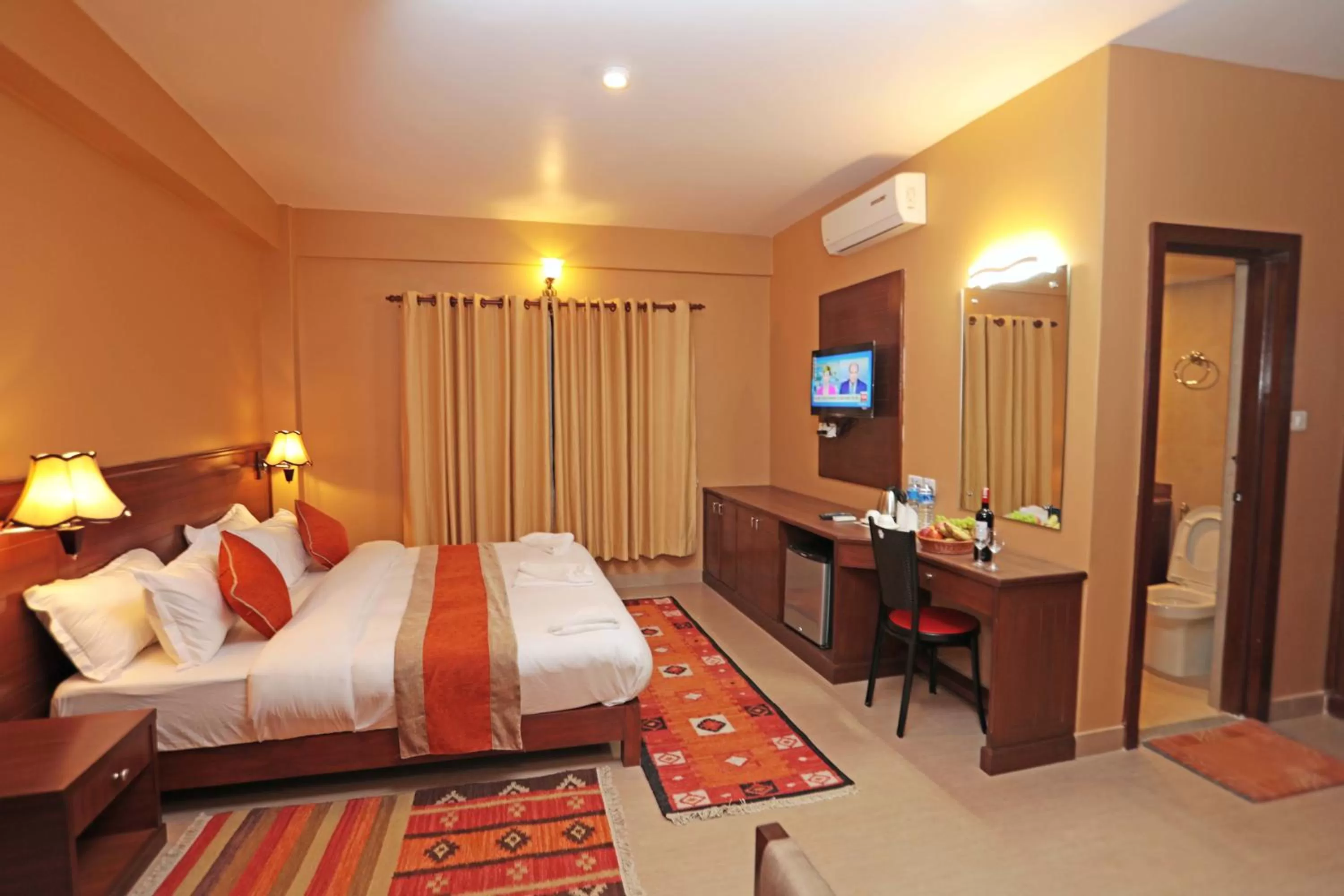 Bed in Hotel The Clock