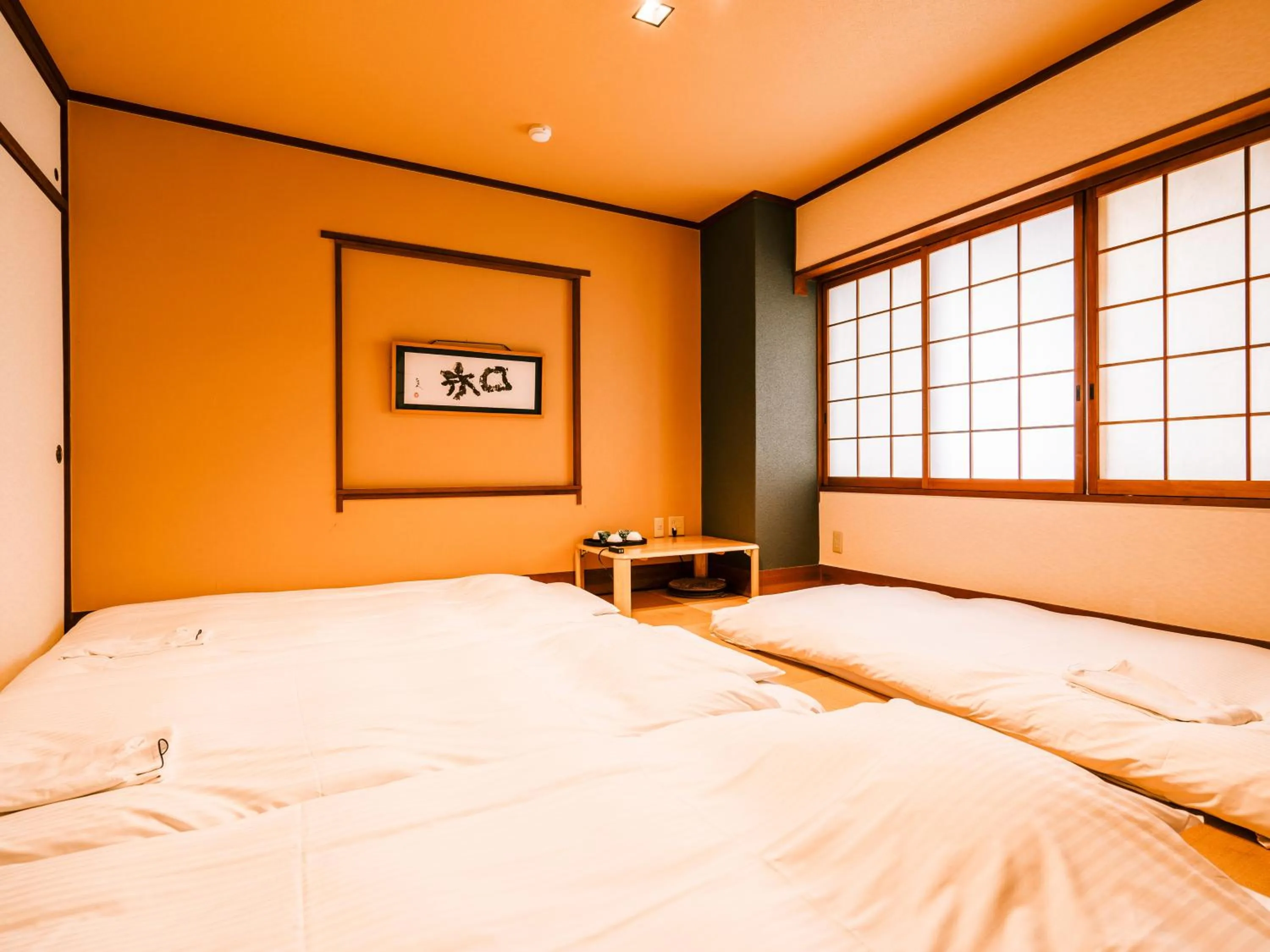 Photo of the whole room, Bed in Hotel AreaOne Takamatsu
