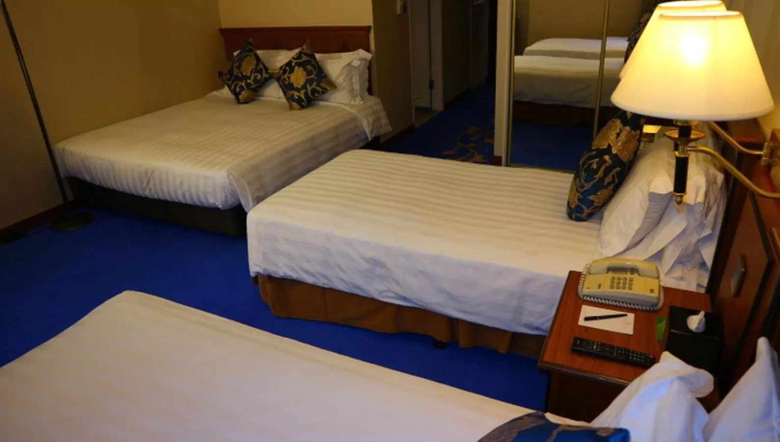 Bed in The Kimberley Hotel