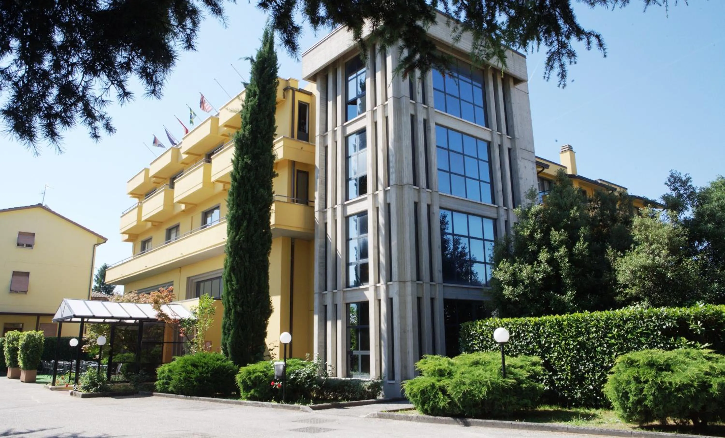 Facade/entrance in Hotel Cristallo di La Rosetta Srl