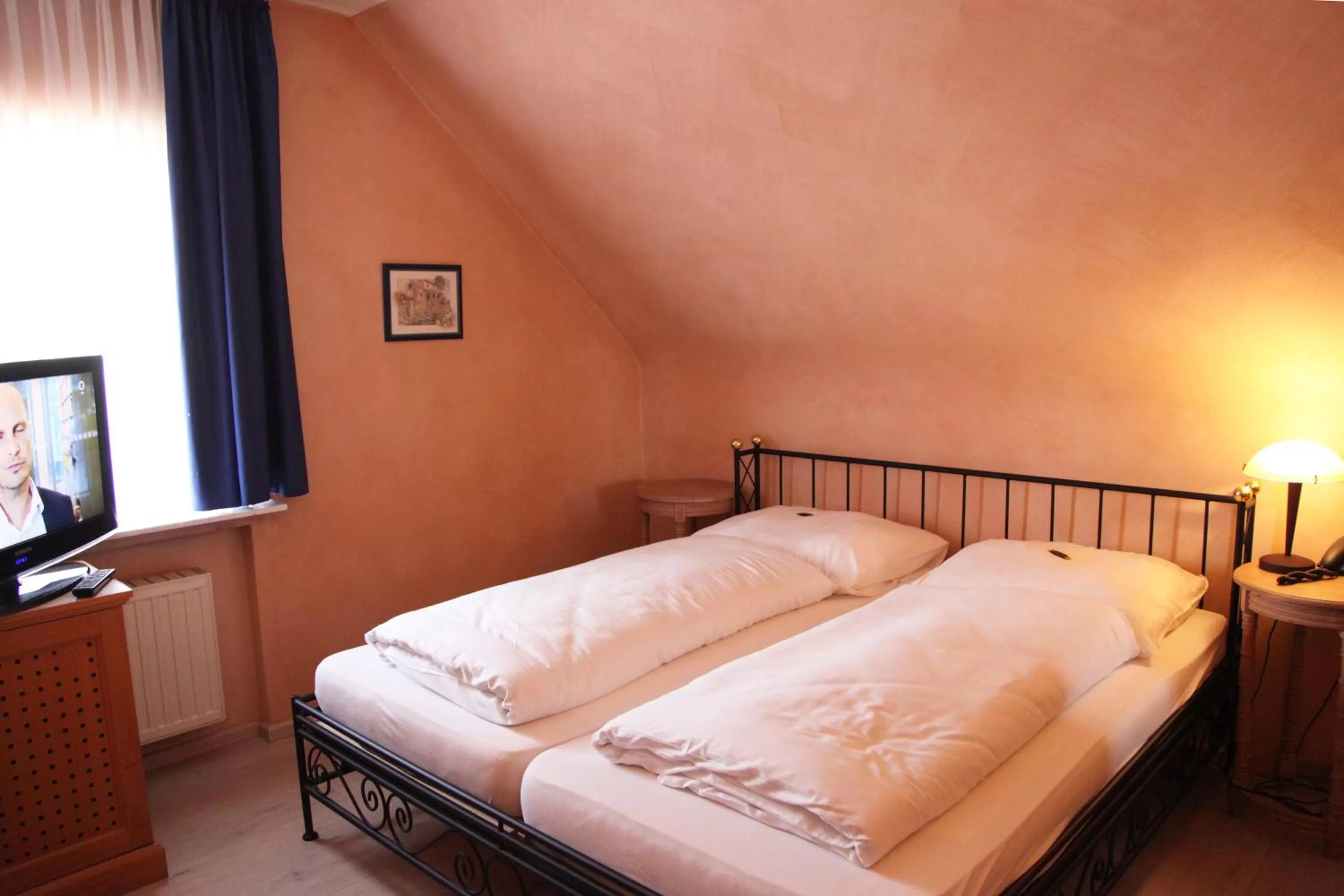 Bed in Hotel La Scala