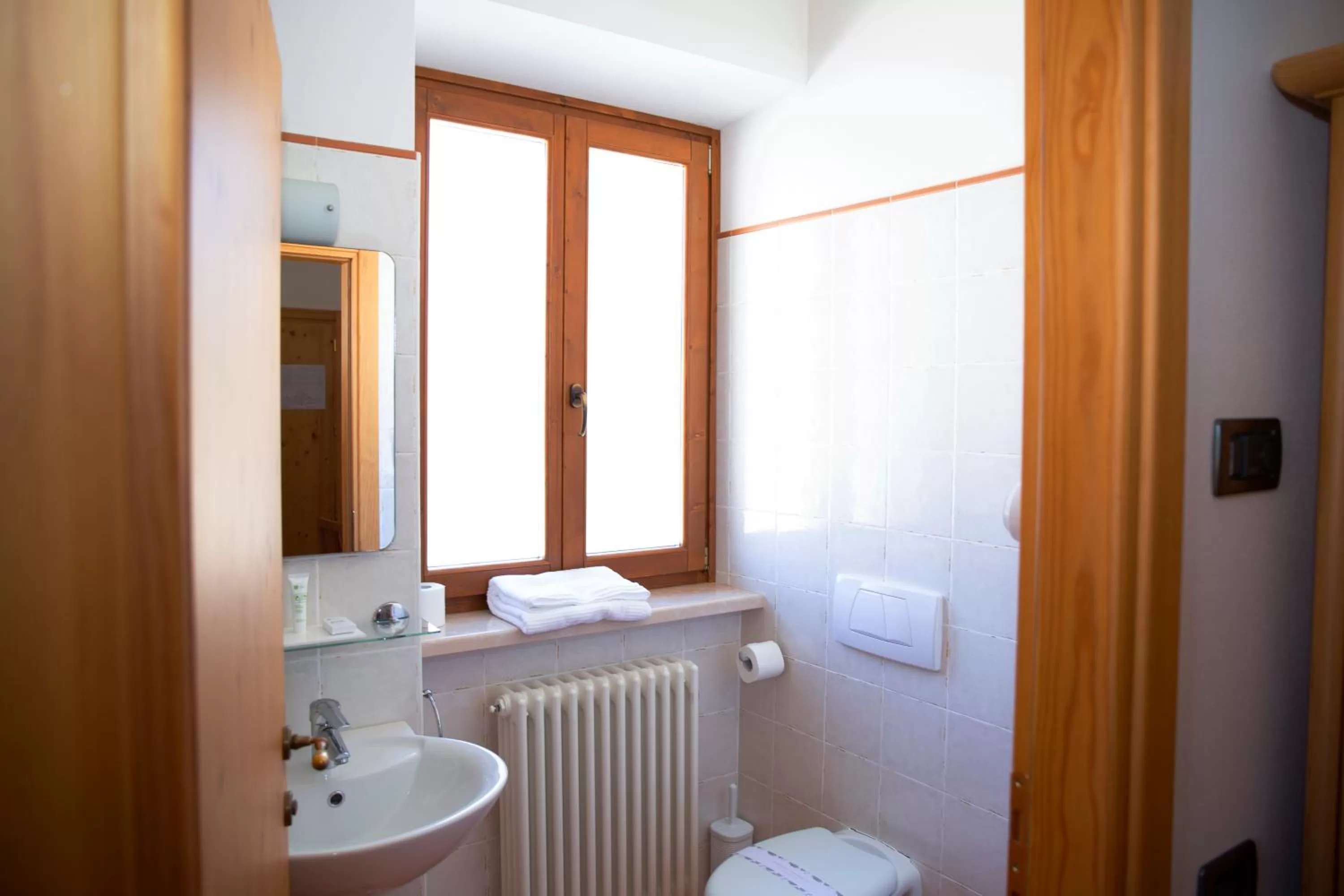 Bathroom in Locanda Alpina