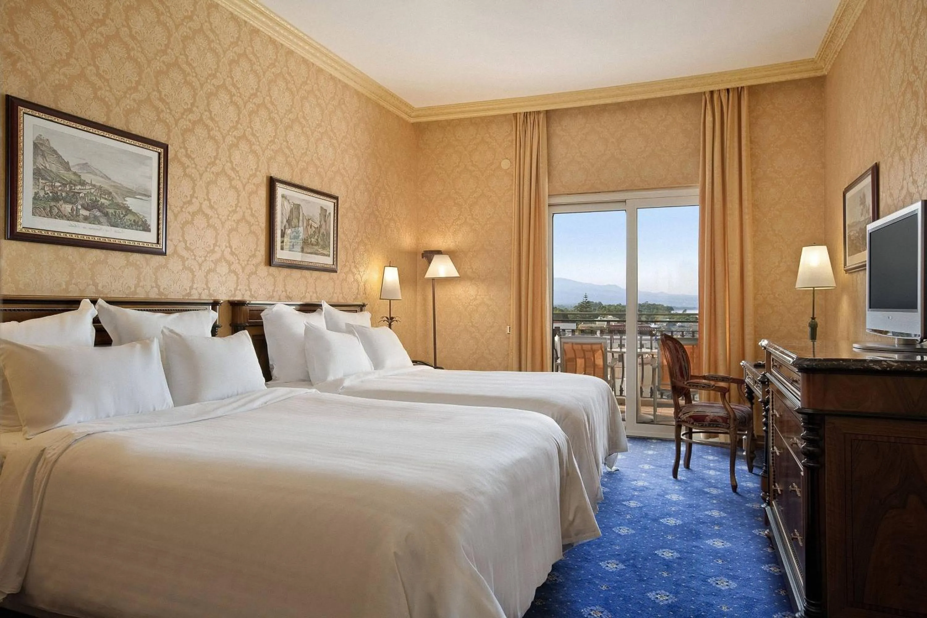 Photo of the whole room, Bed in Delta Hotels by Marriott Giardini Naxos