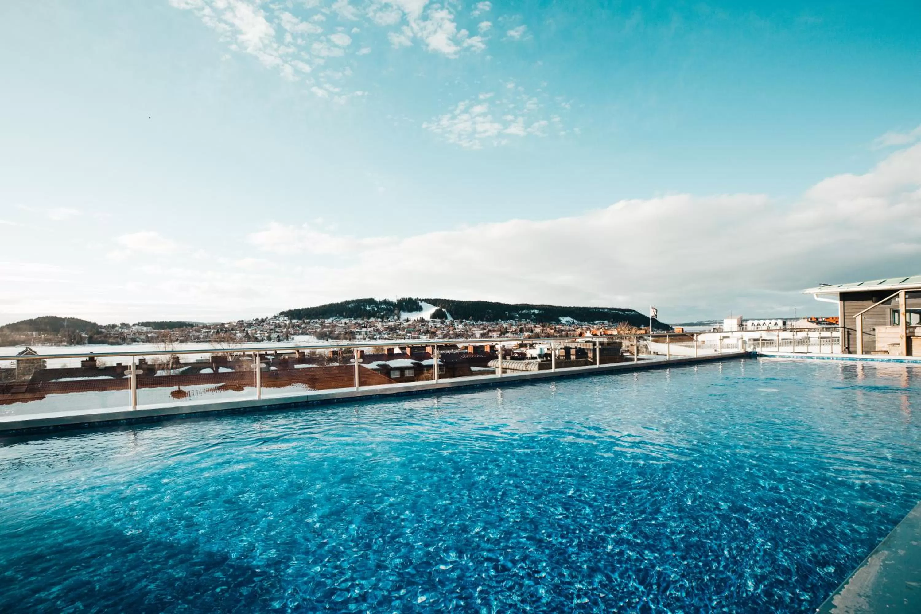 Swimming pool in Hotell Östersund