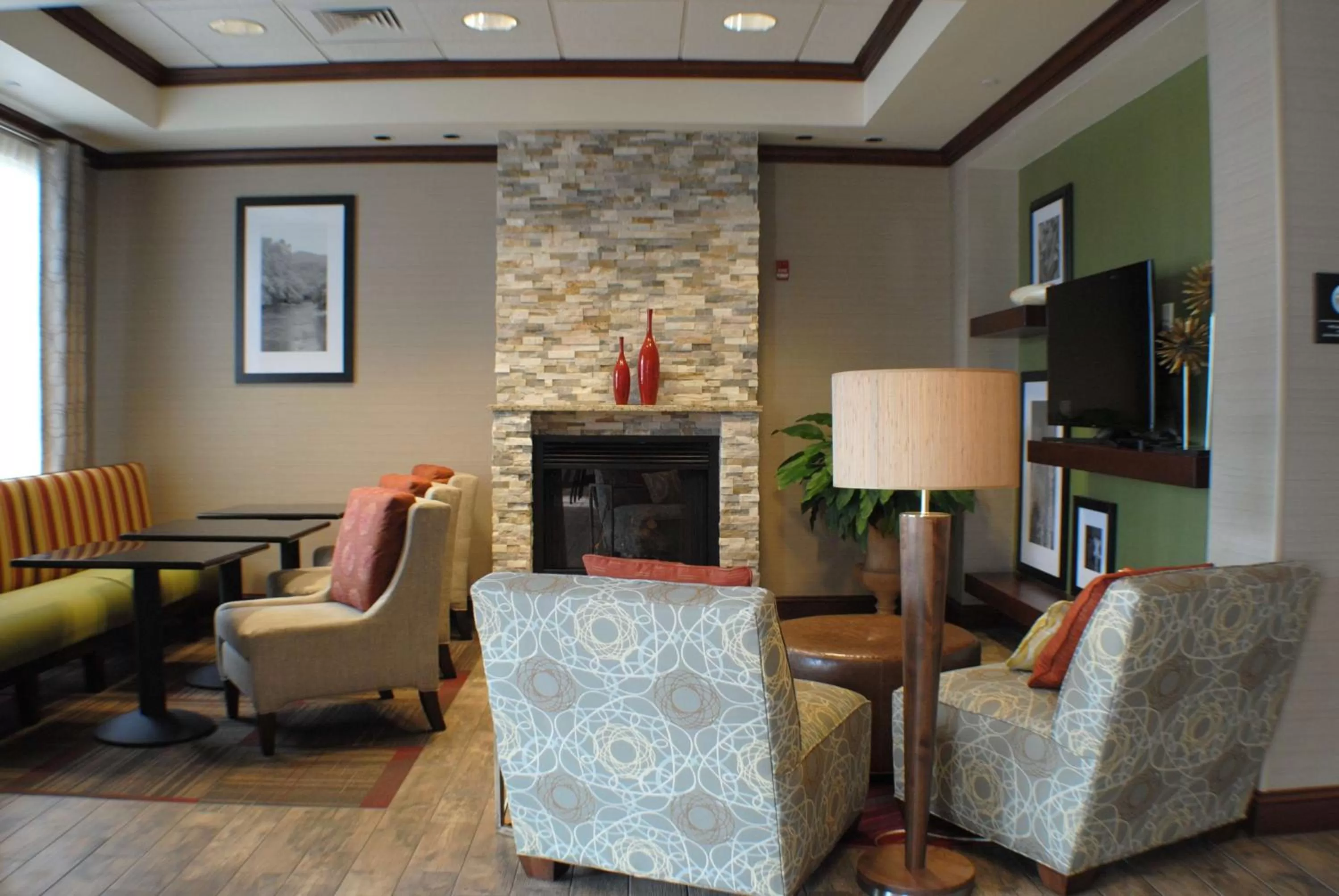 Lobby or reception in Hampton Inn Murphy