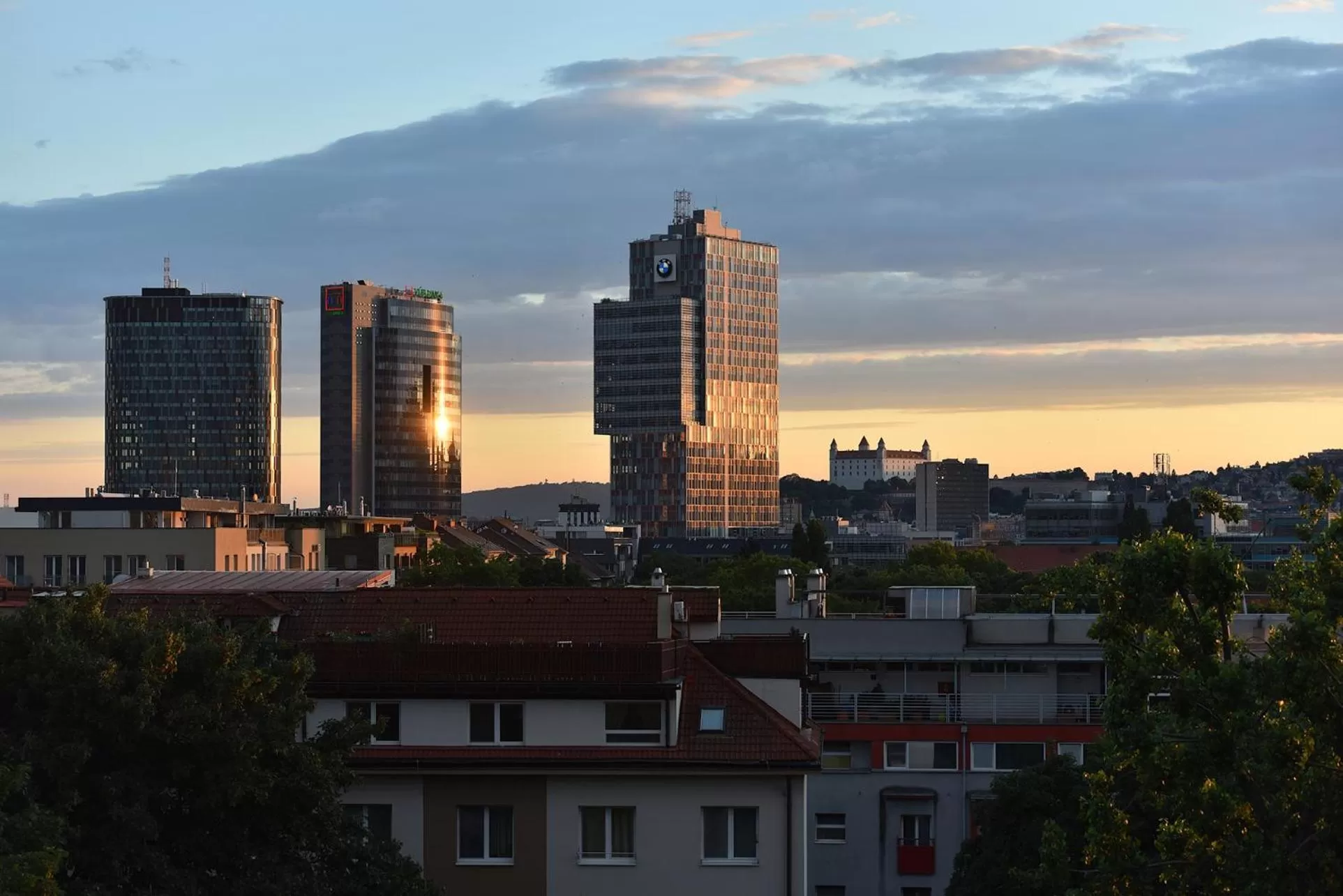 City view in Apollo Hotel Bratislava