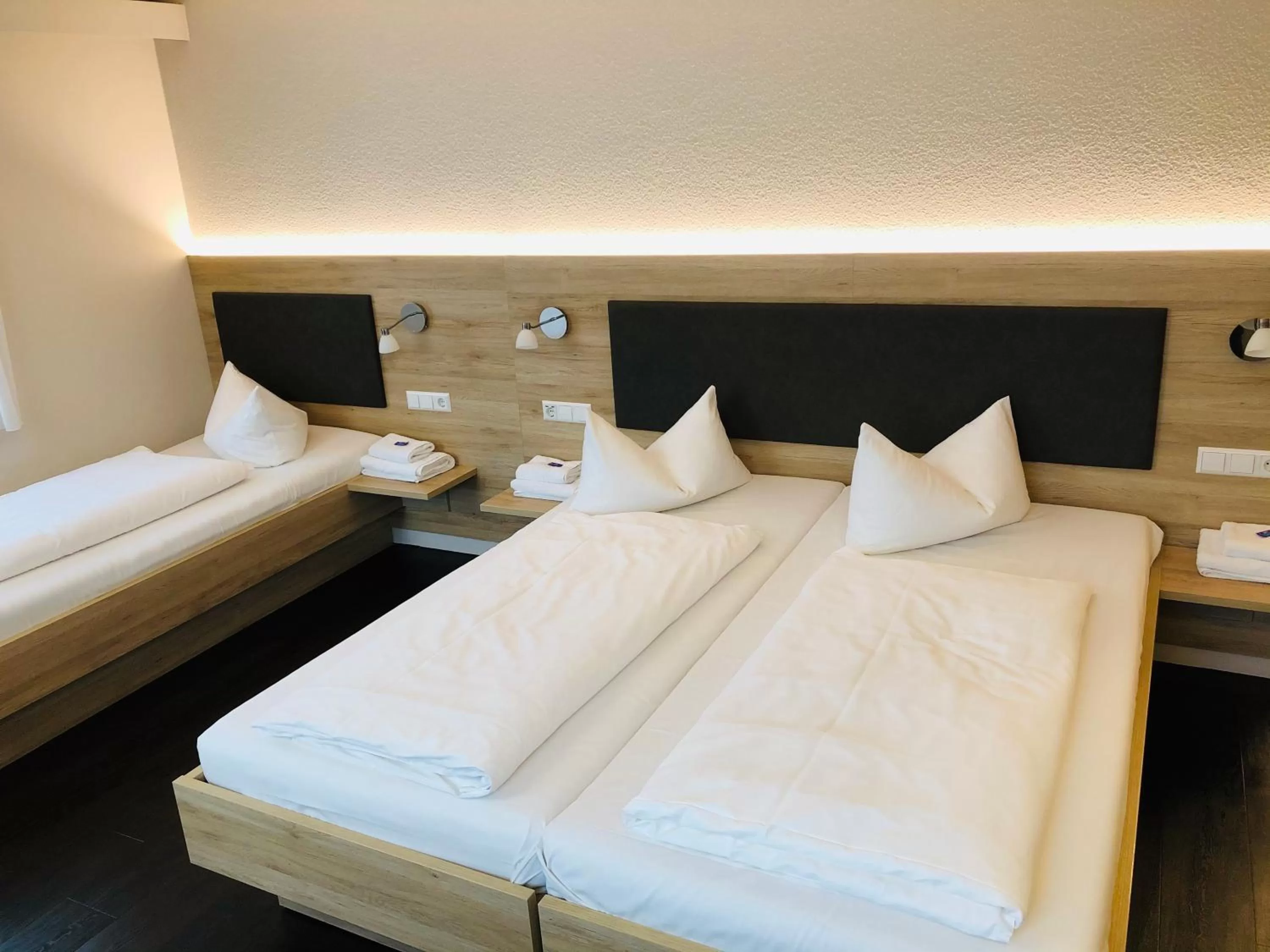 Photo of the whole room, Bed in Landhotel Traube