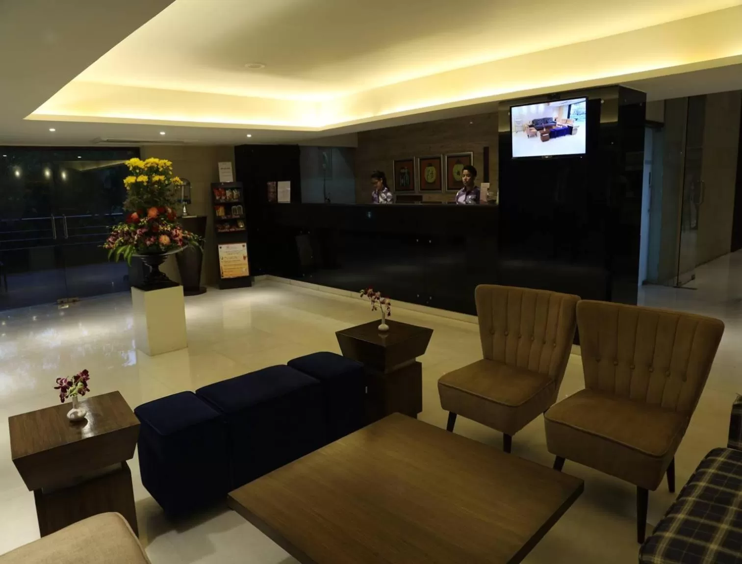 Lobby or reception in Royal Orchid Golden Suites Pune