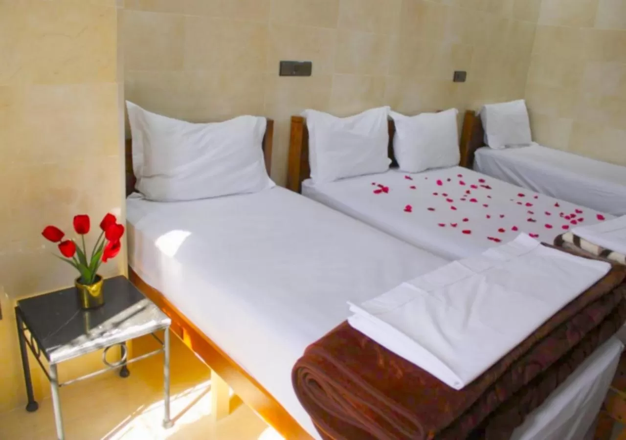 Bed in Résidence Miramare Marrakech