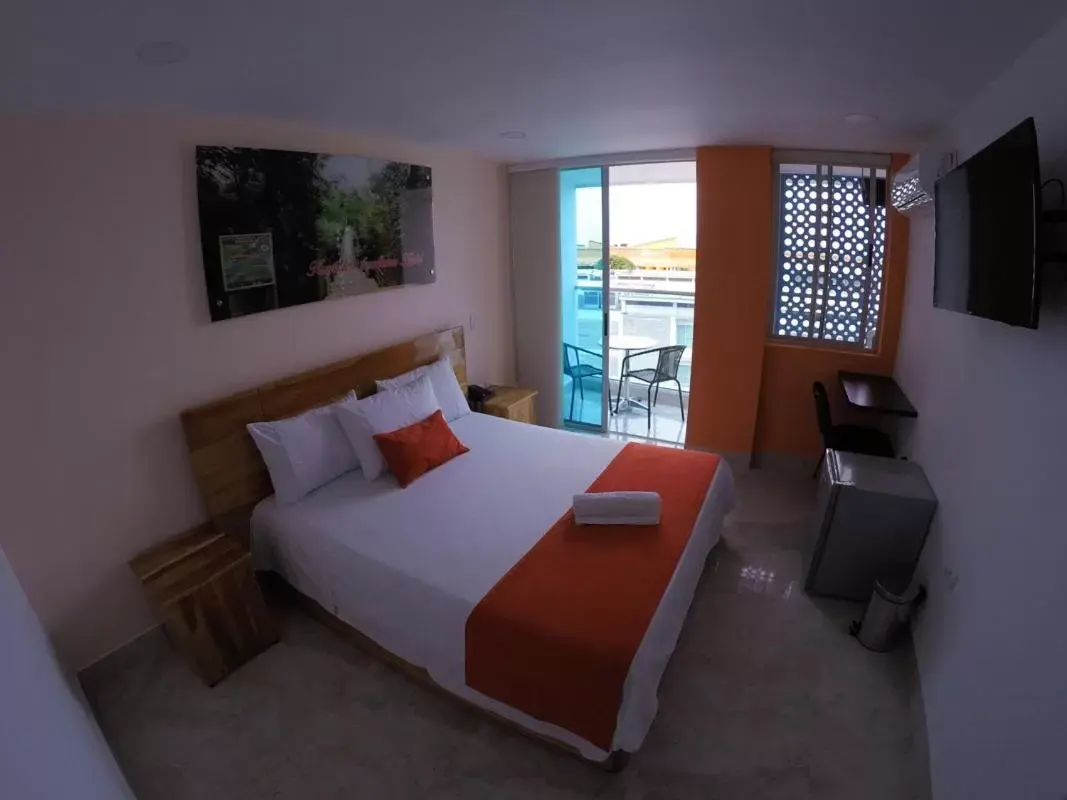 Double Room with Balcony in Kamaleb Farallones Hotel Double Room with Balcony in Kamaleb Farallones Hotel