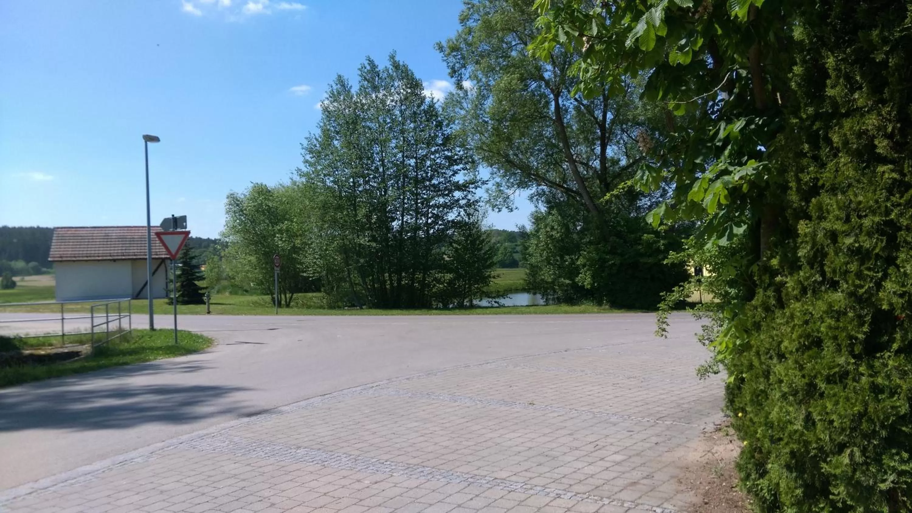 Natural landscape in Gasthaus Pension Rezatgrund
