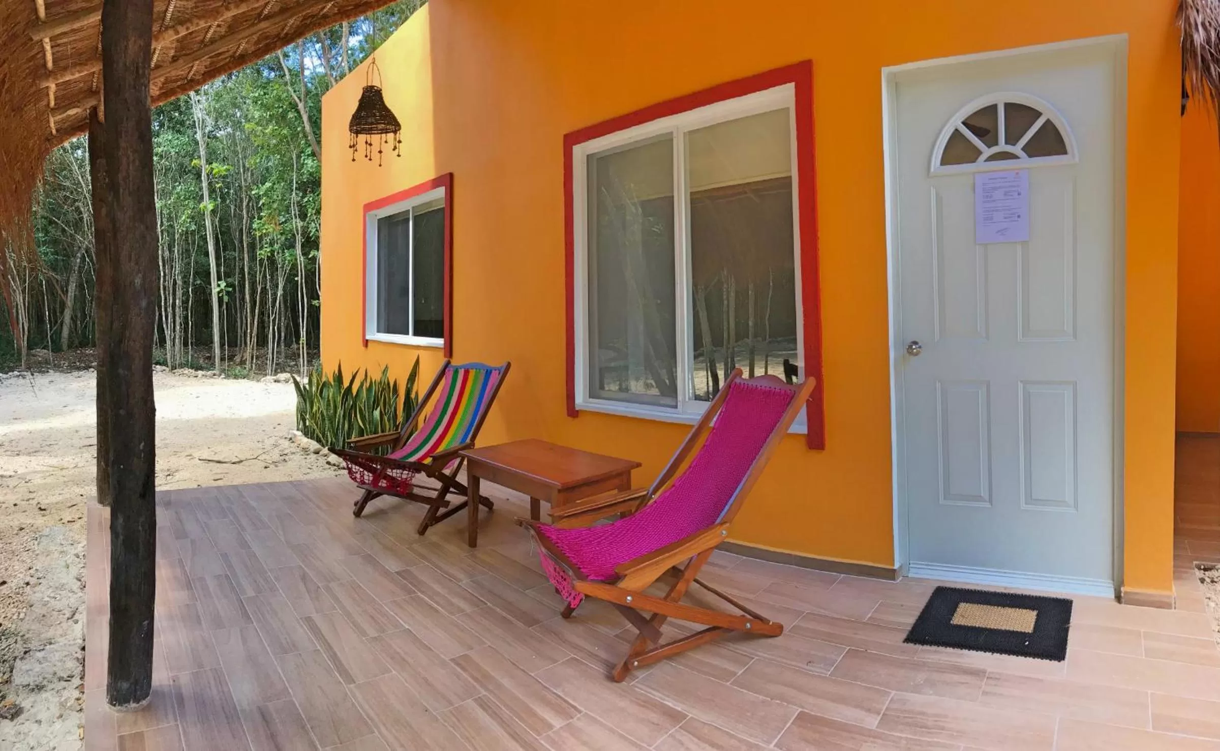 Patio in Casa Kaan Calakmul