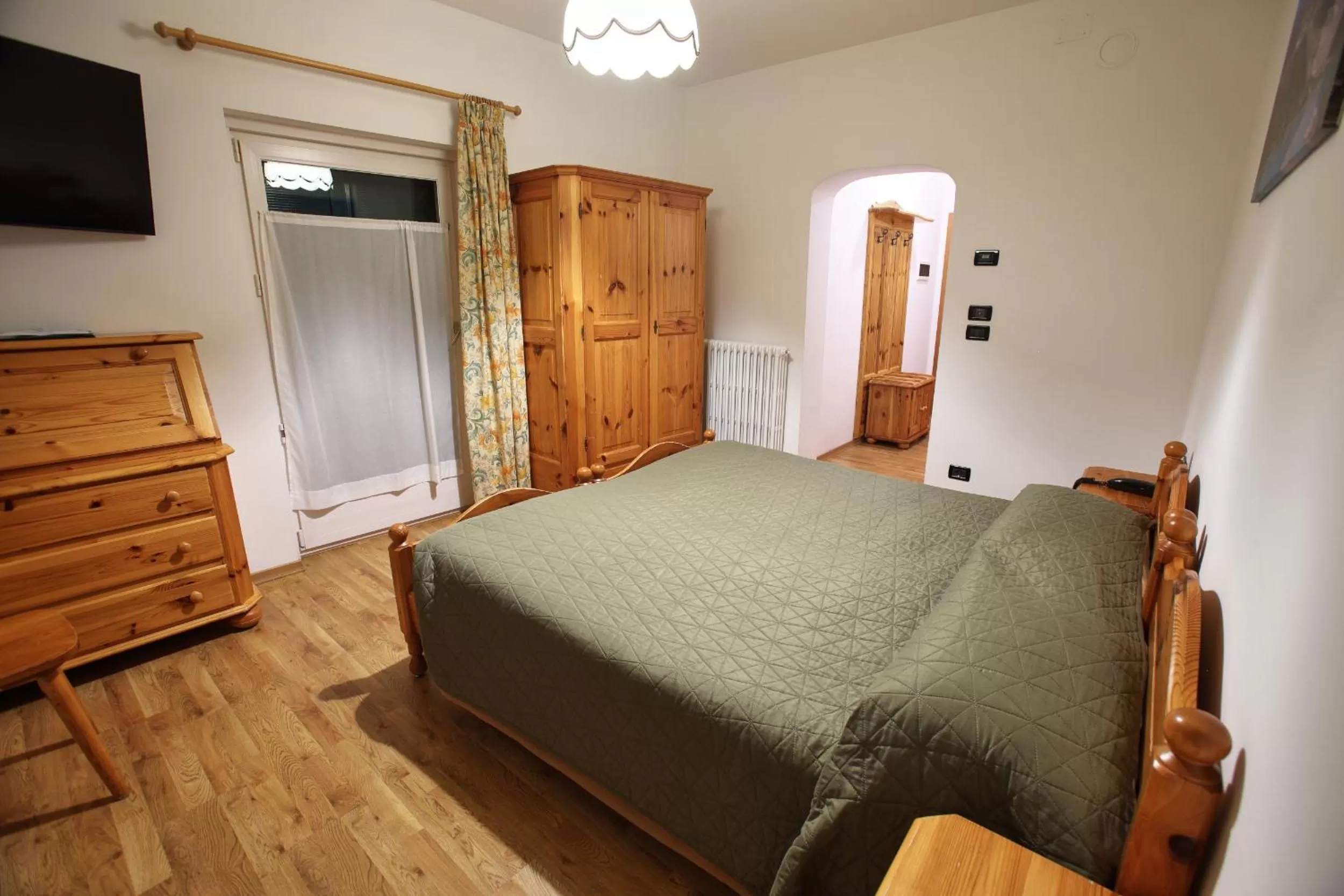 Bed in Hotel Des Alpes