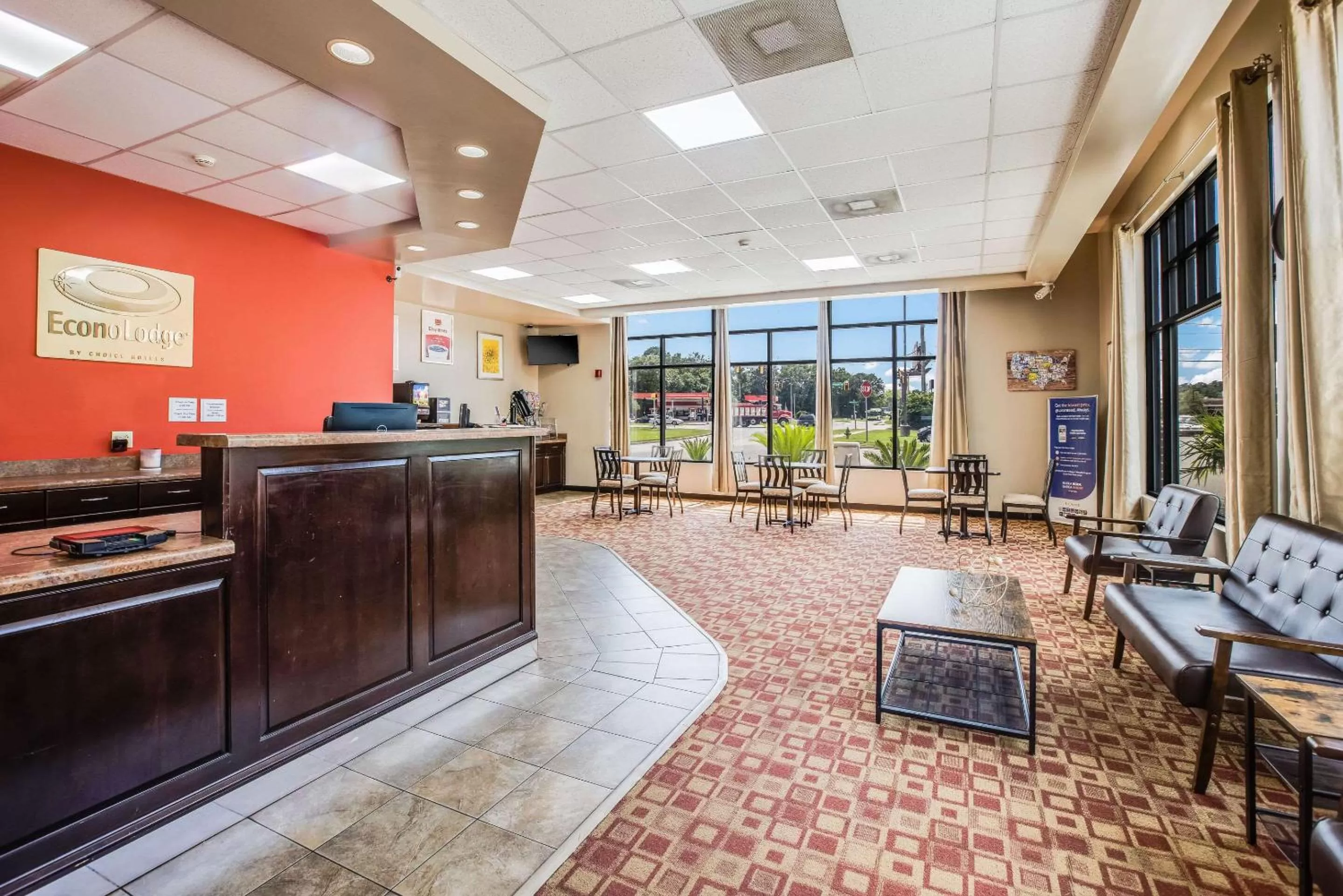 Lobby or reception in Econo Lodge Garden City - Savannah