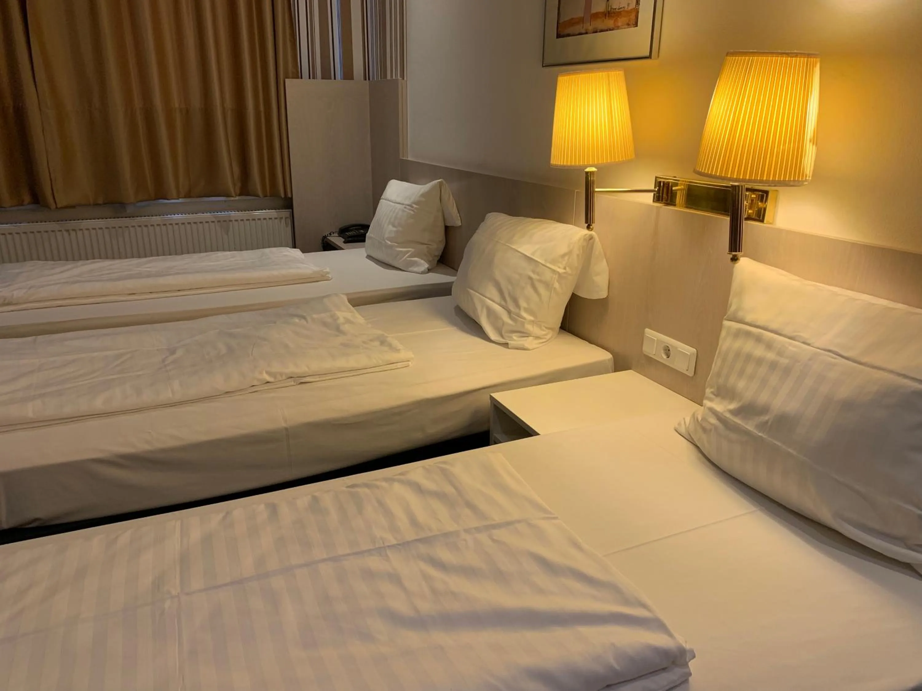 Bed in Hotel New Fair Munich Messe