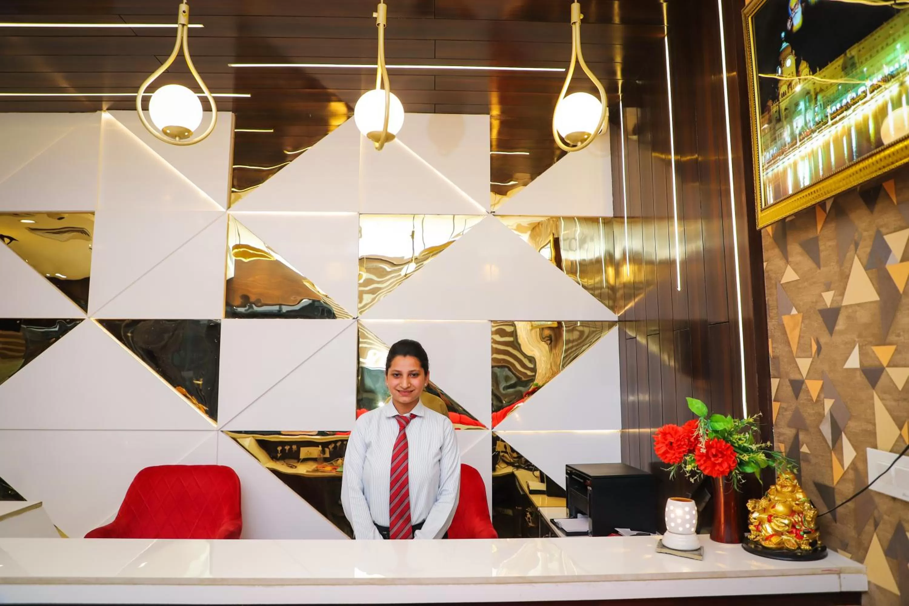 Lobby or reception in Hotel Dream Town By Cozy Hotels & Resorts