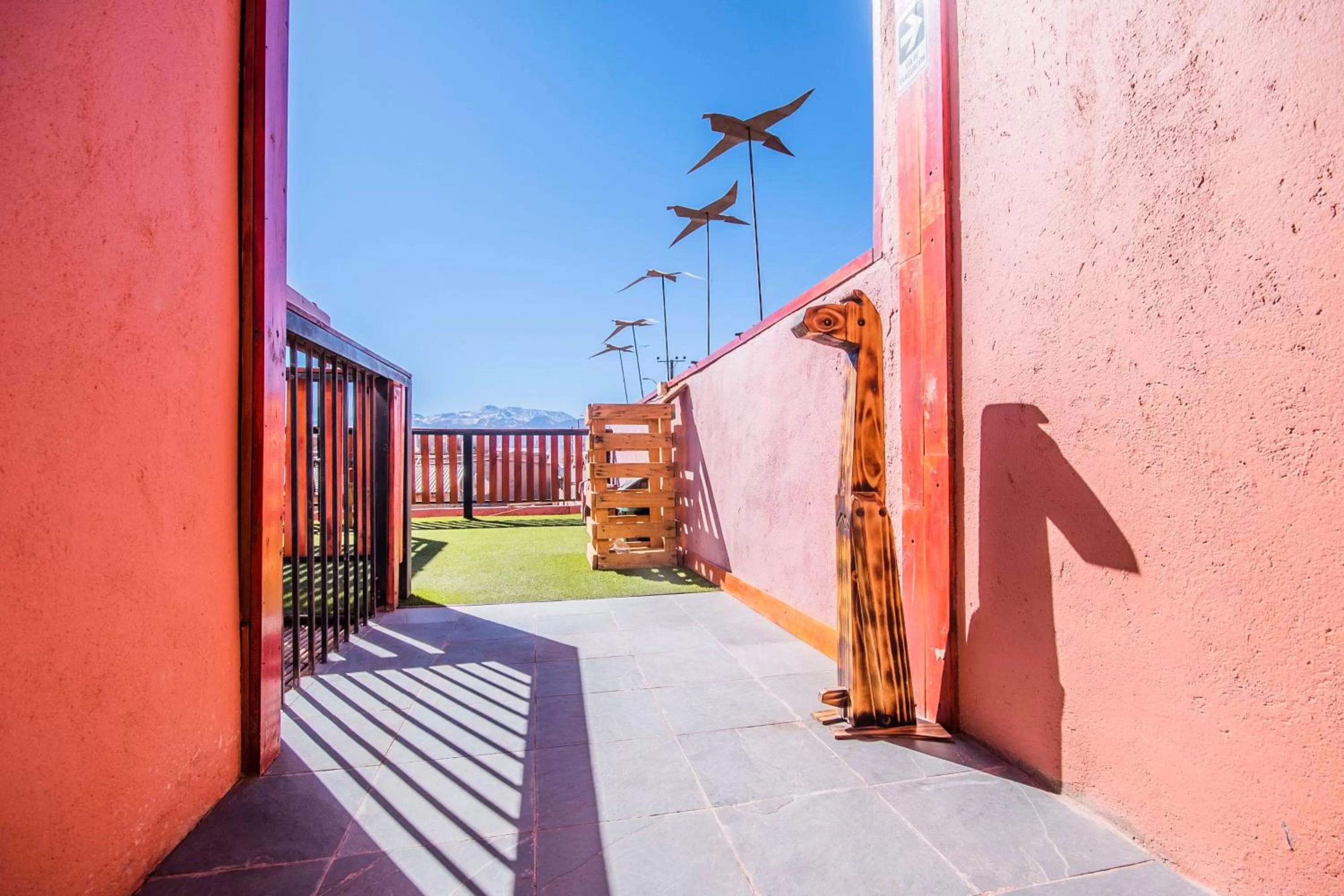 Balcony/Terrace in Hotel Casa Algarrobo