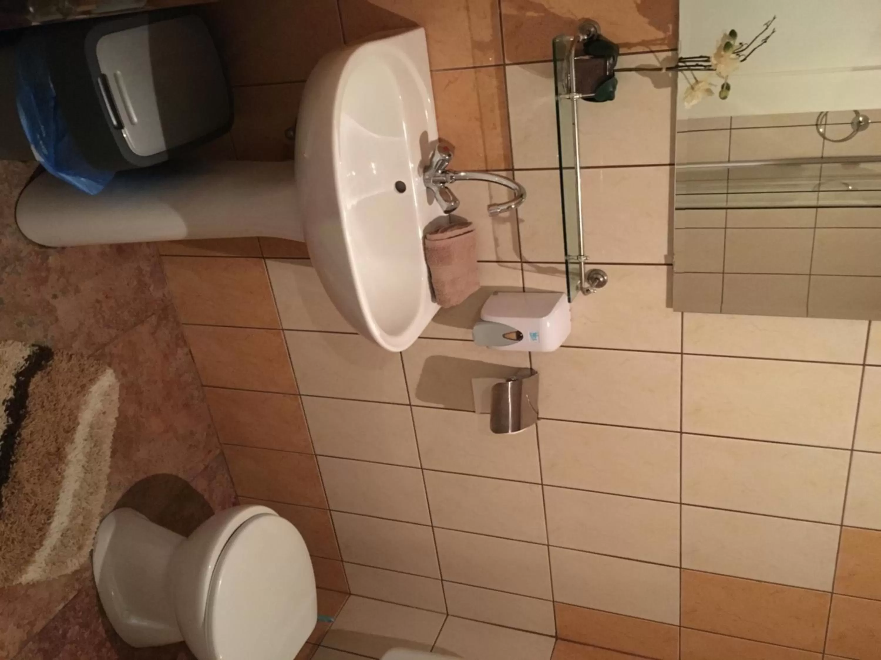 Bathroom in Abszolút Hotel és Panzió