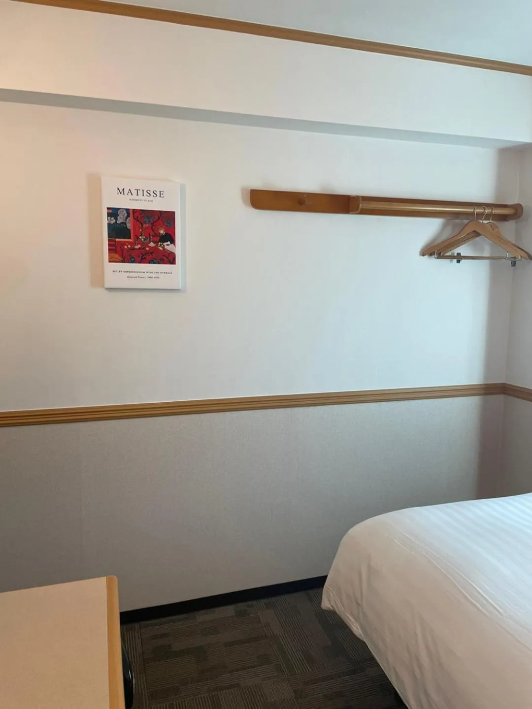 Decorative detail, Bed in Toyoko Inn Busan Seomyeon