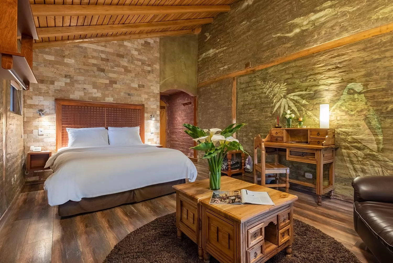 Bed in Luna Volcán, Adventure SPA