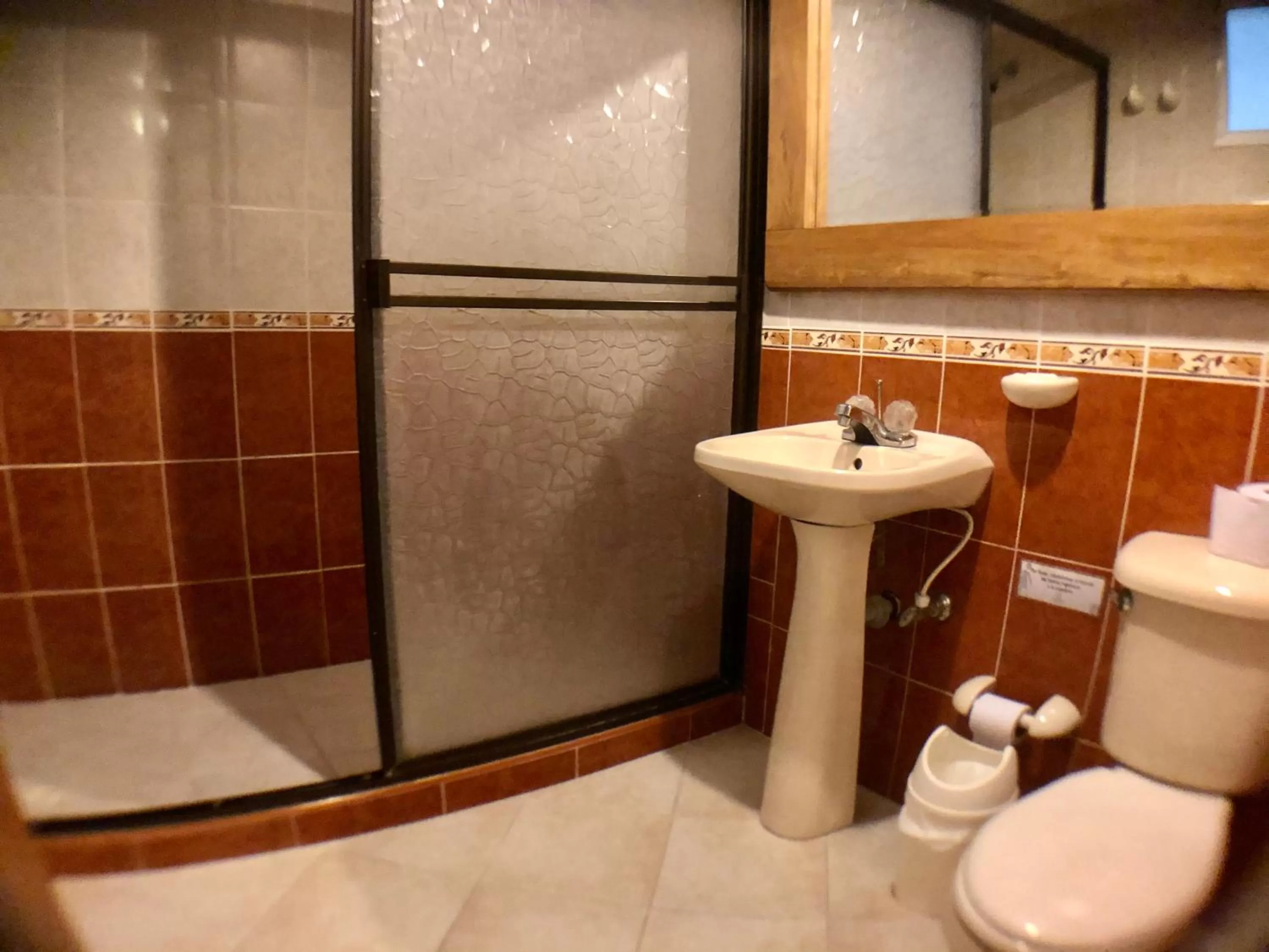 Bathroom in Hotel Casa Malibú