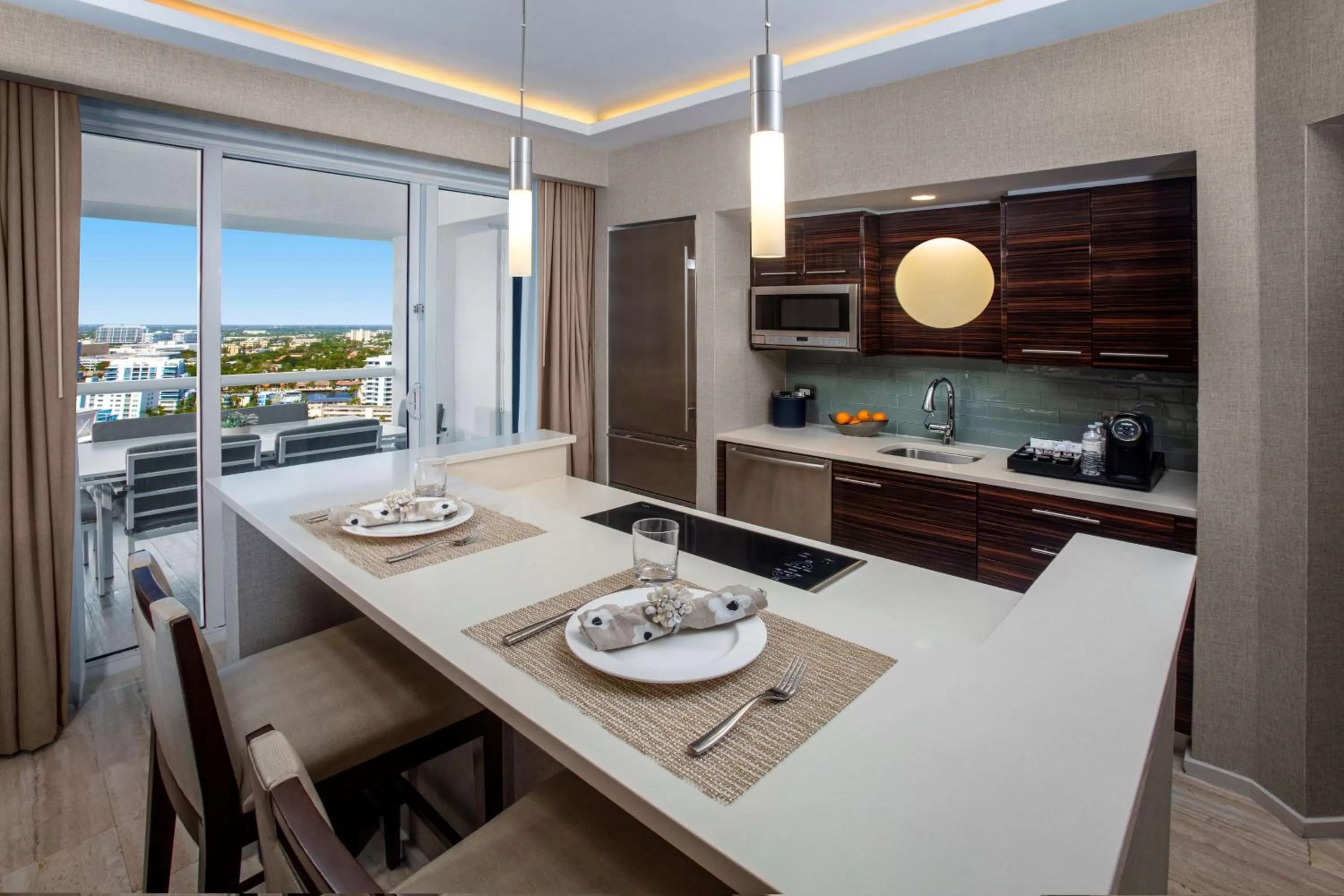 Kitchen or kitchenette in Conrad Fort Lauderdale Beach