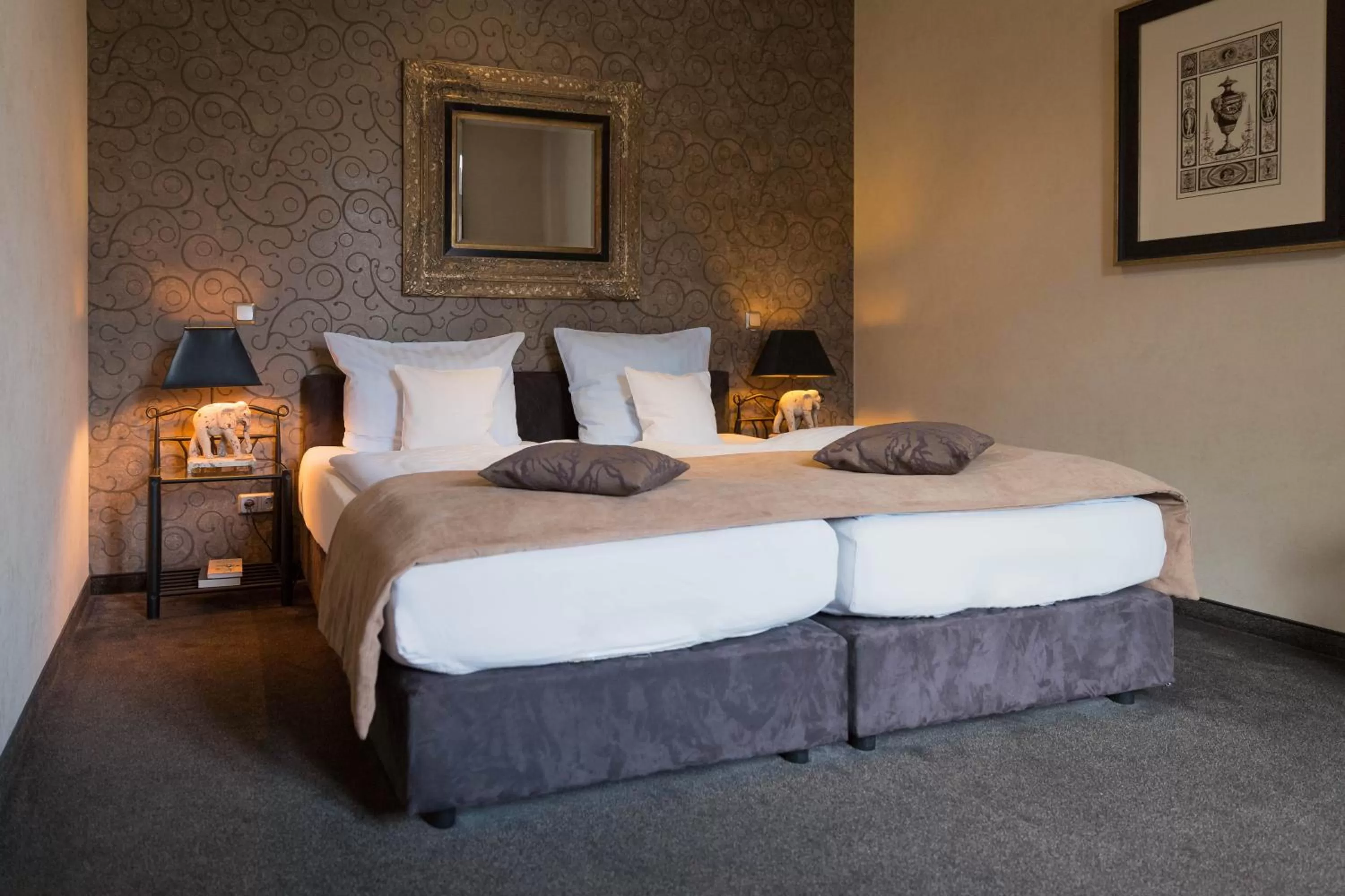 Photo of the whole room, Bed in Hotel Alte Mark