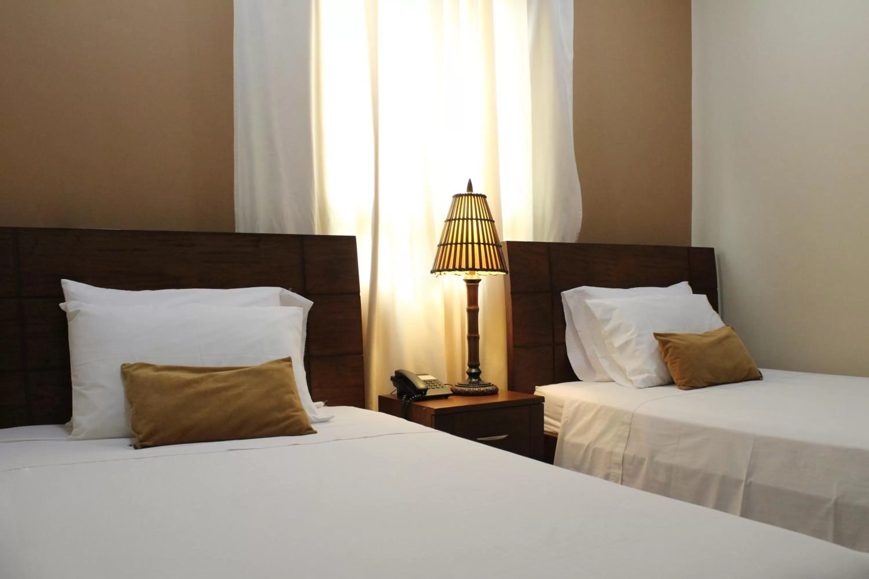 Bed in Hotel Solaris