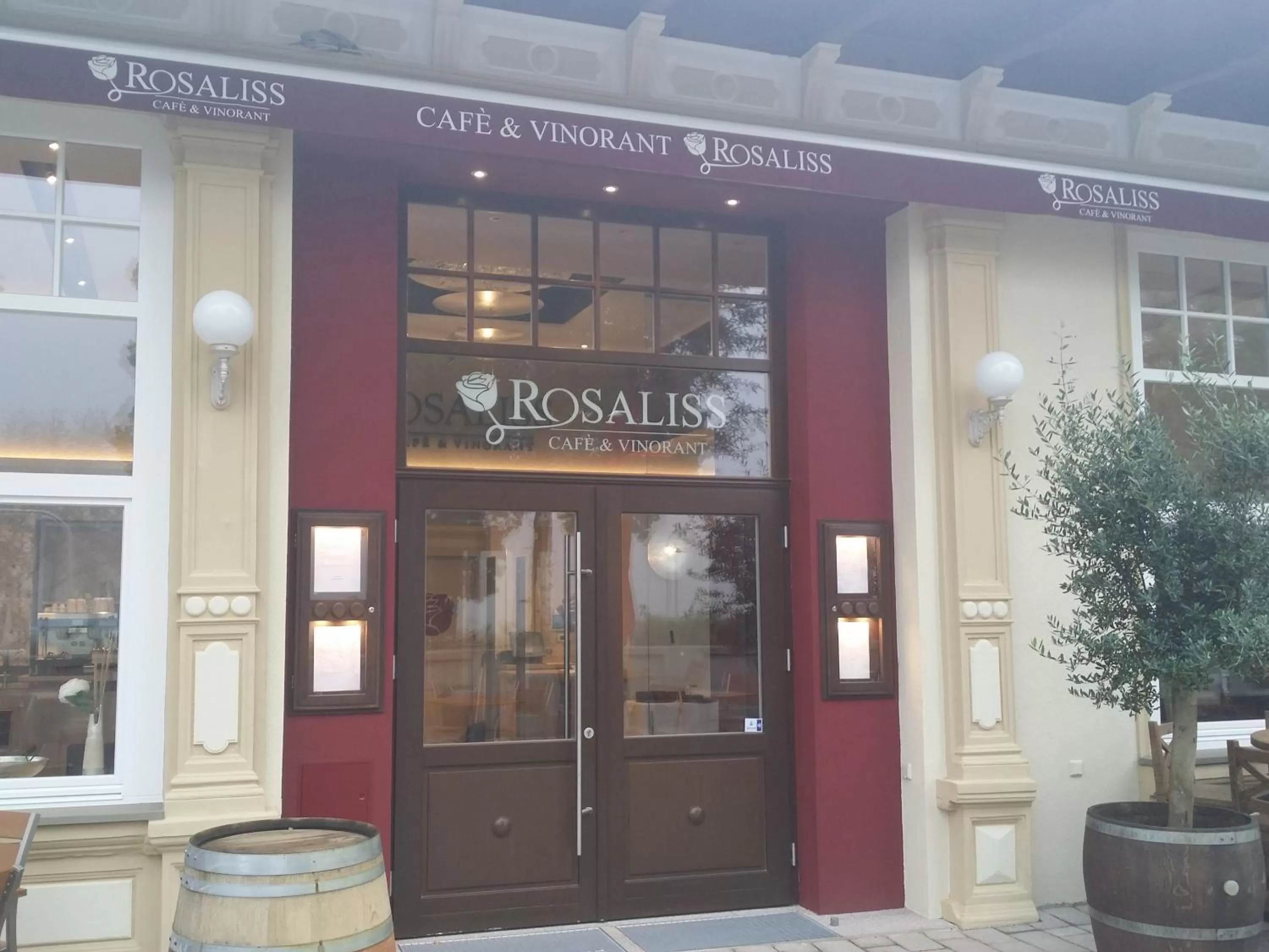 Restaurant/places to eat in Villa Thea Hotel am Rosengarten