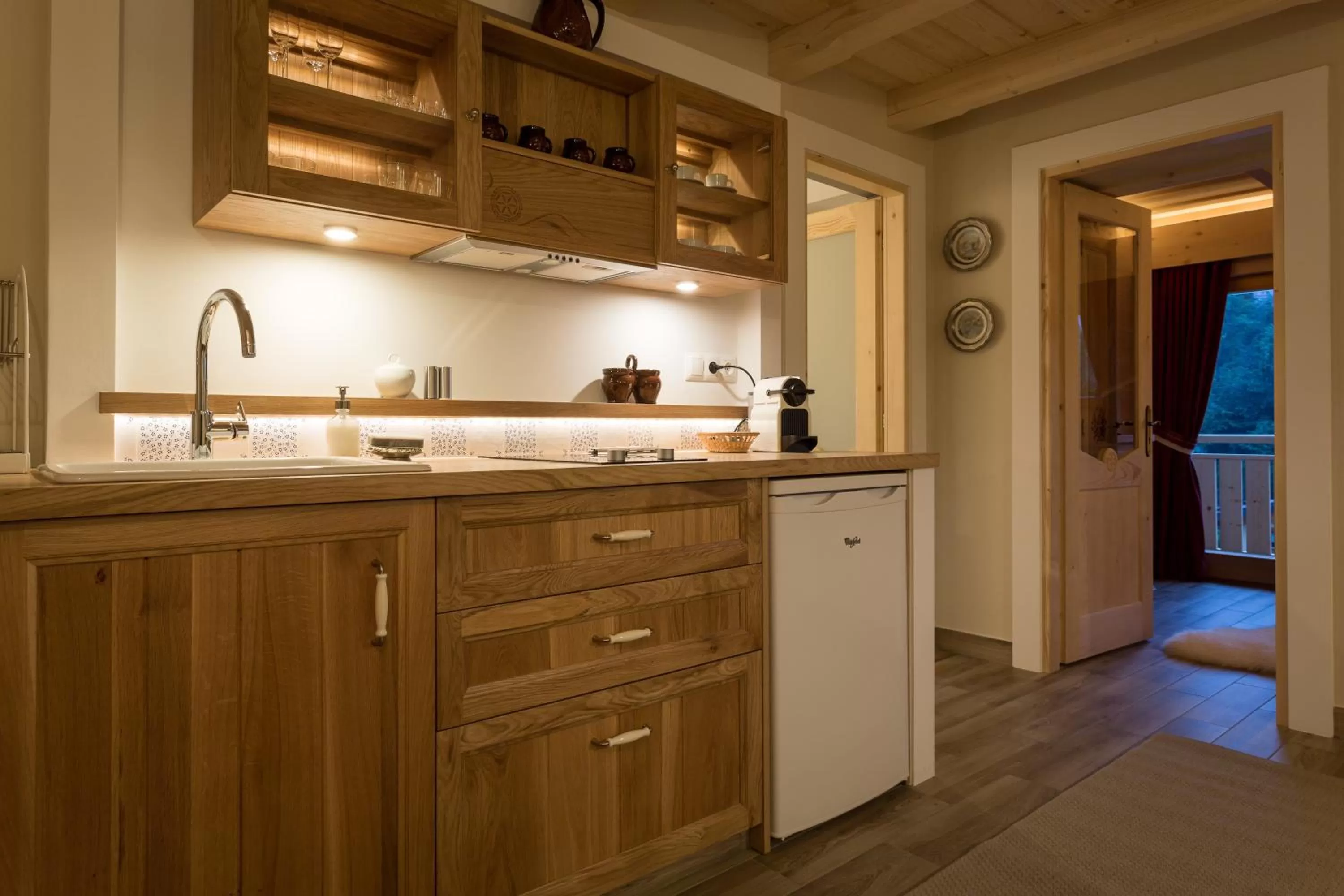 Kitchen or kitchenette, Kitchen/Kitchenette in Aparthotel Bambi