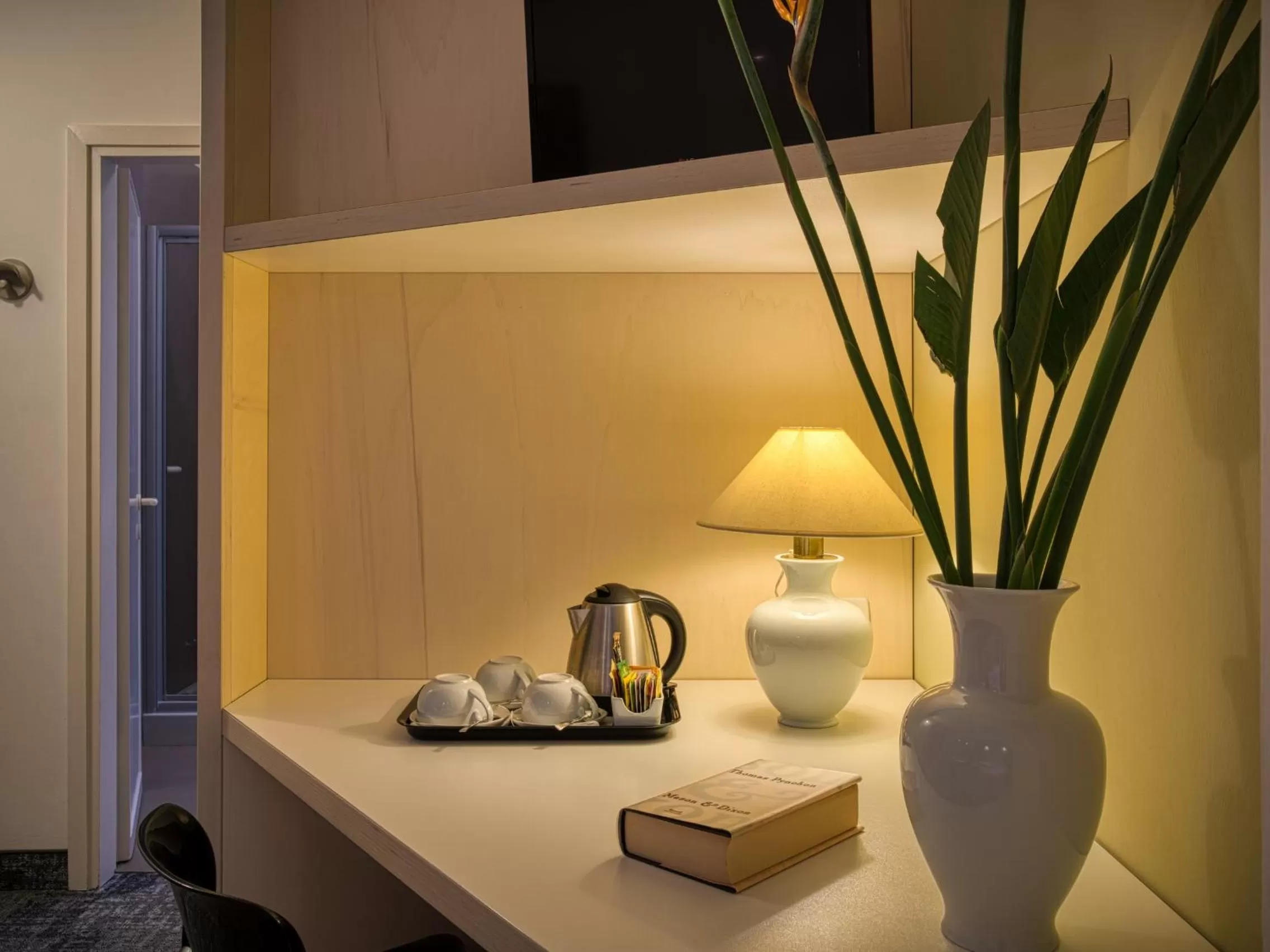 Coffee/tea facilities in Hotel Piroscafo