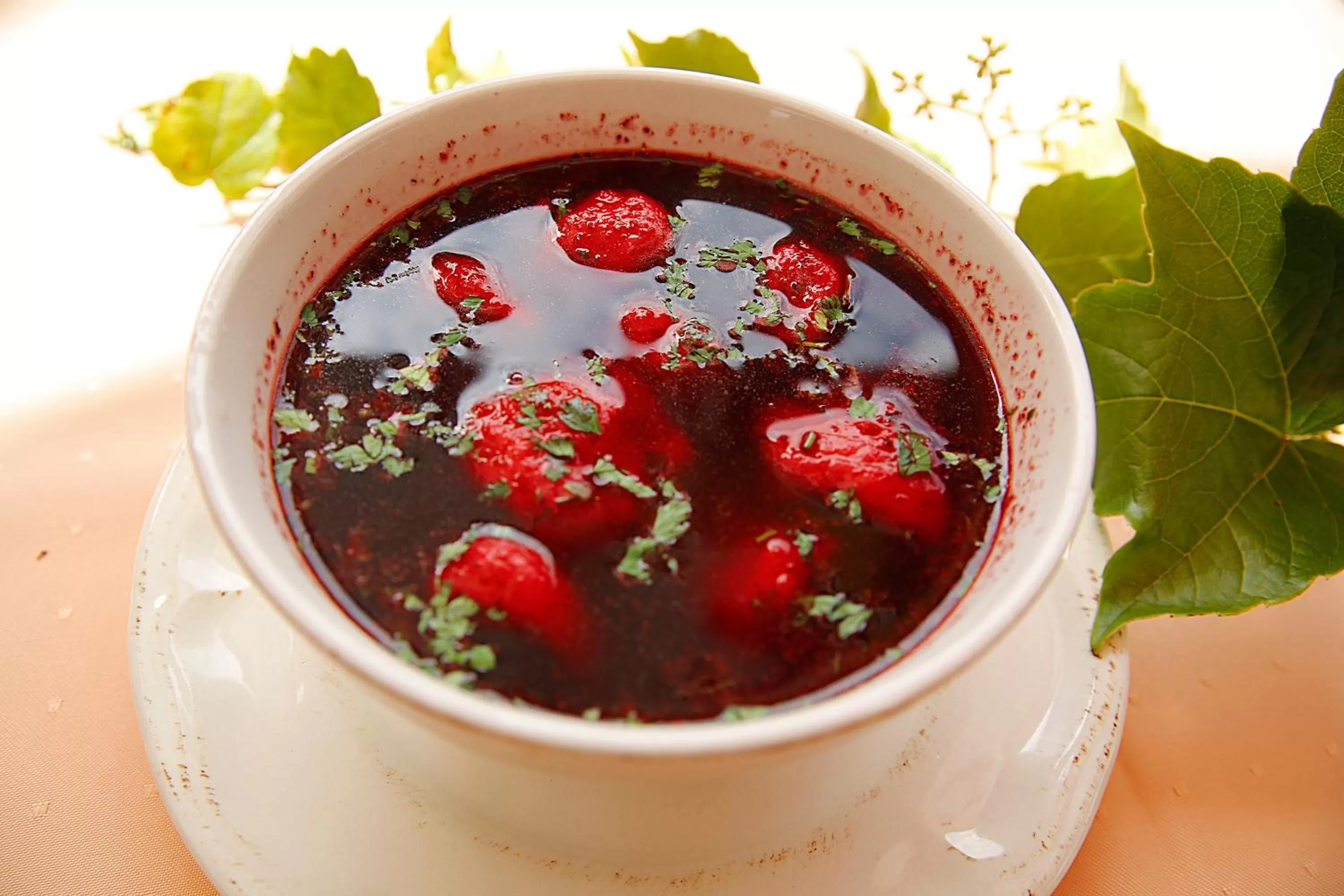 Food close-up in Oberża Złota Gęś