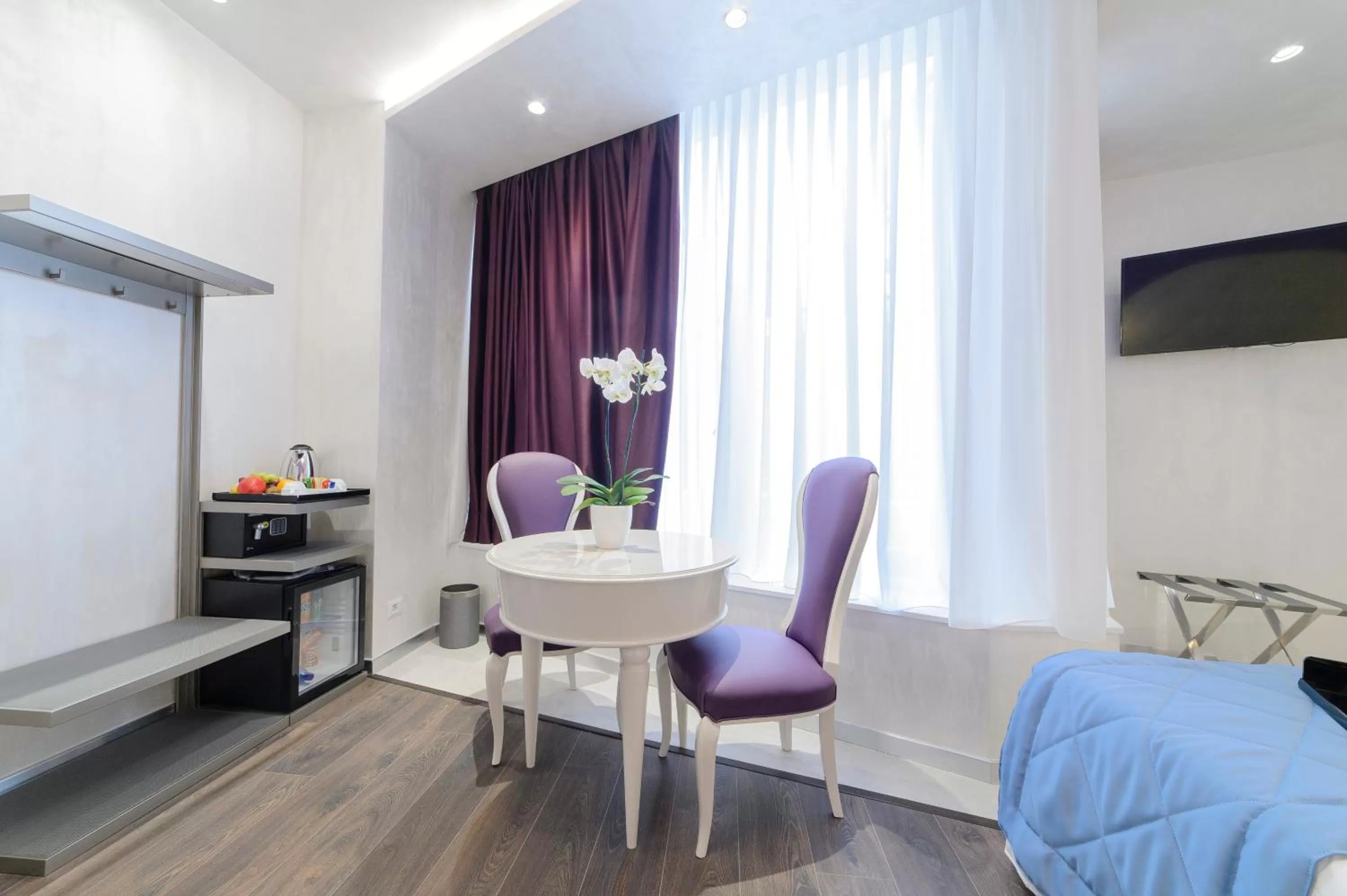 Bed in Hotel Vespasiano