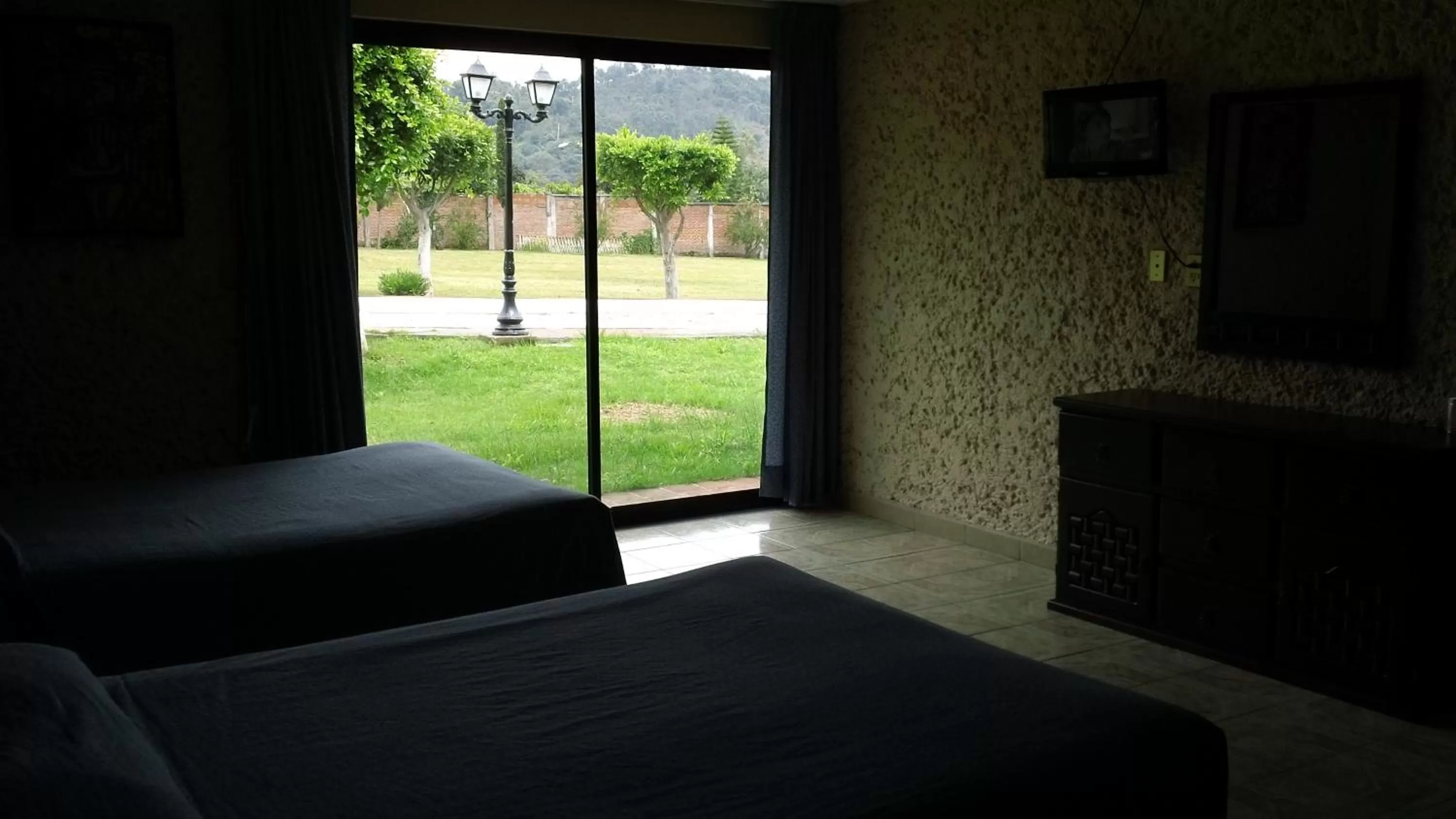 Balcony/Terrace, Bed in Hotel Villa Monarca Inn