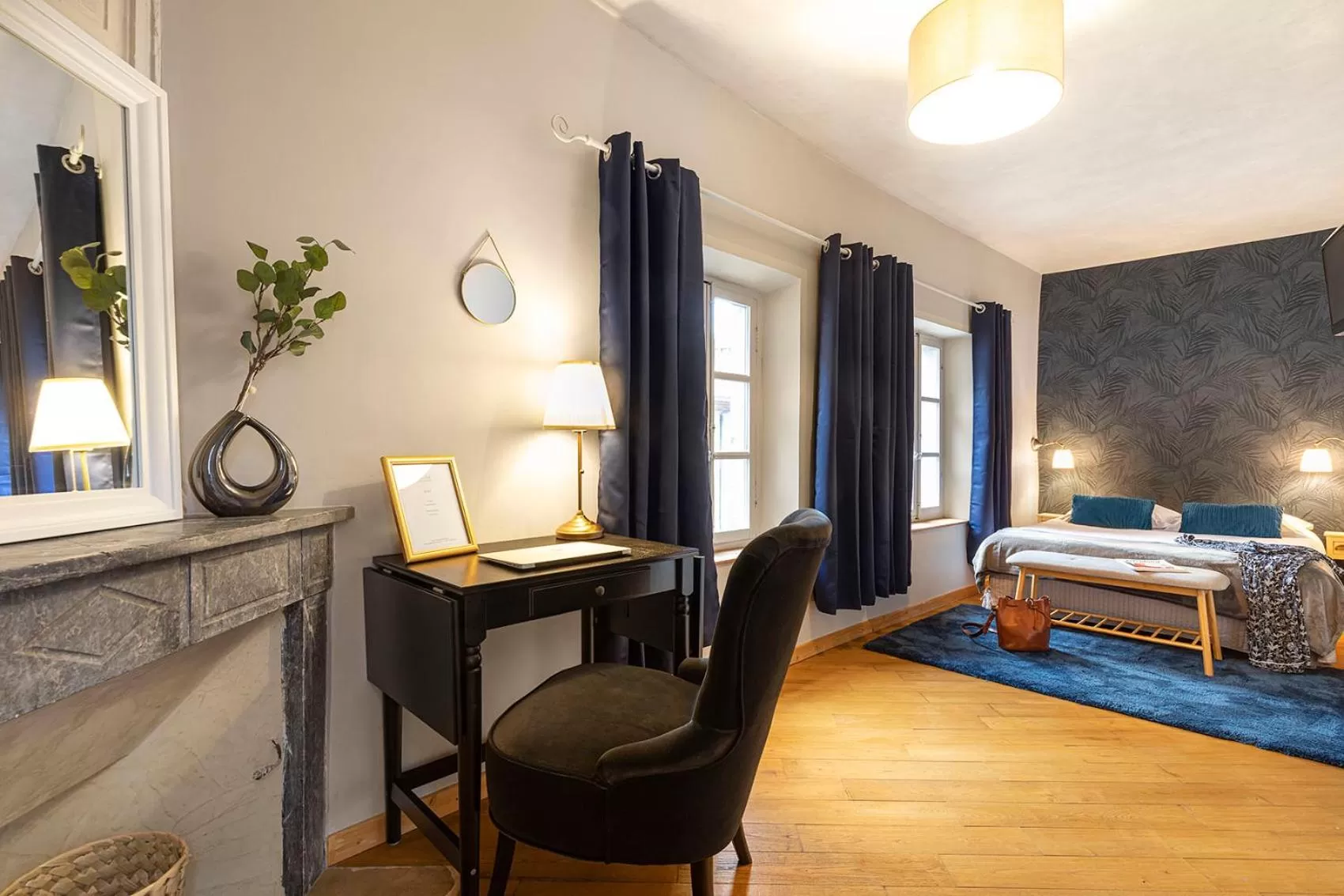 Bed in Les Suites de Sautet