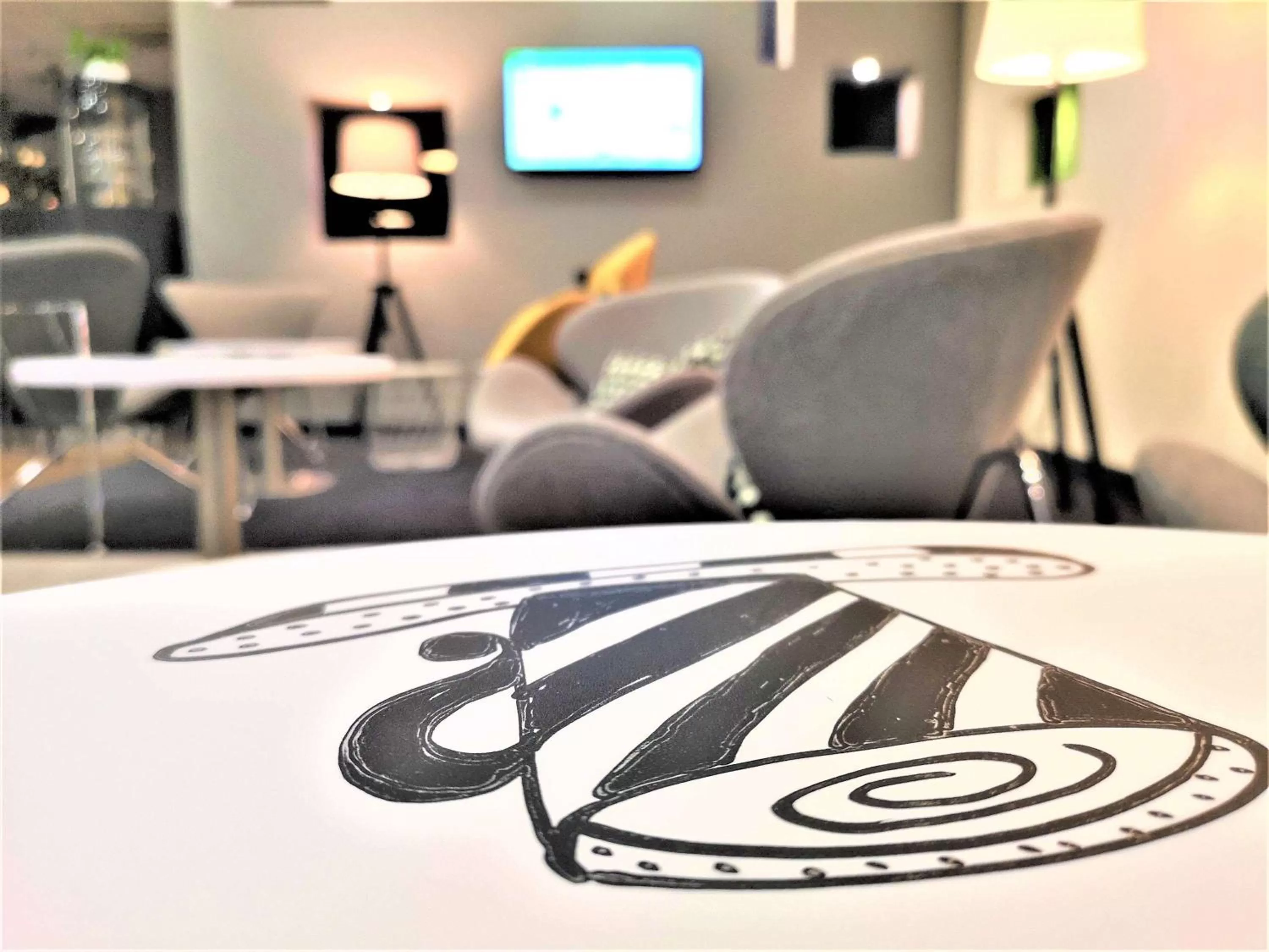 Lounge or bar in Ibis Styles Vilnius