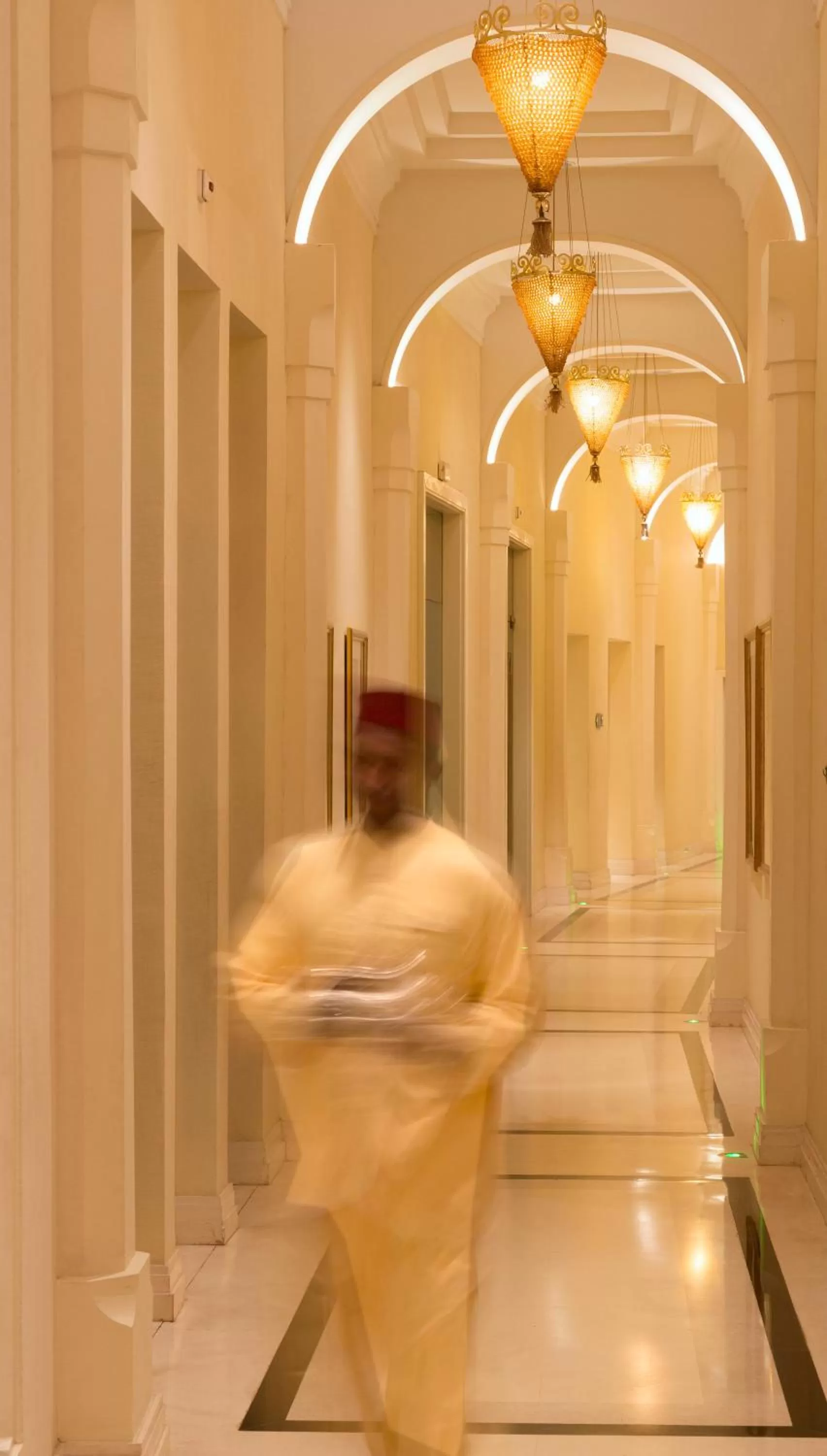 Decorative detail in L' Amphitrite Palace Beach Resort & Spa