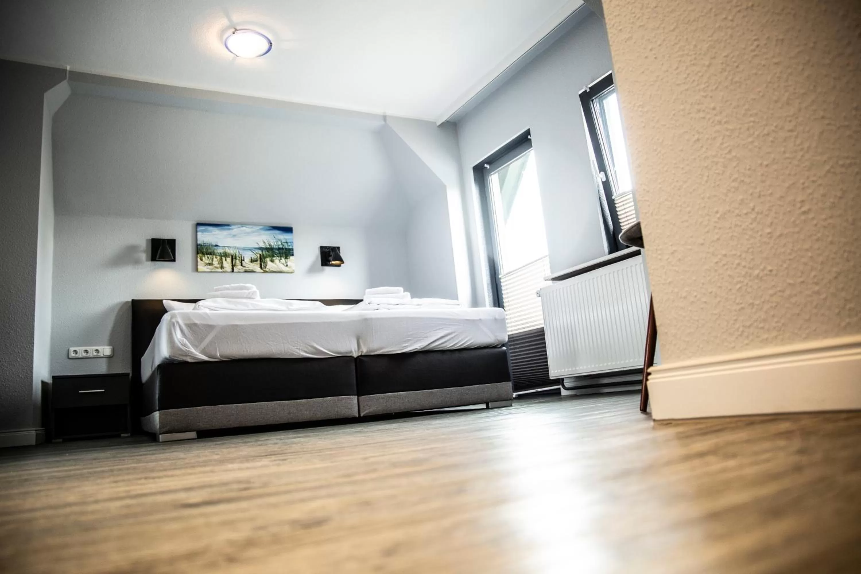 Bed in Hotel Tum Stüürmann