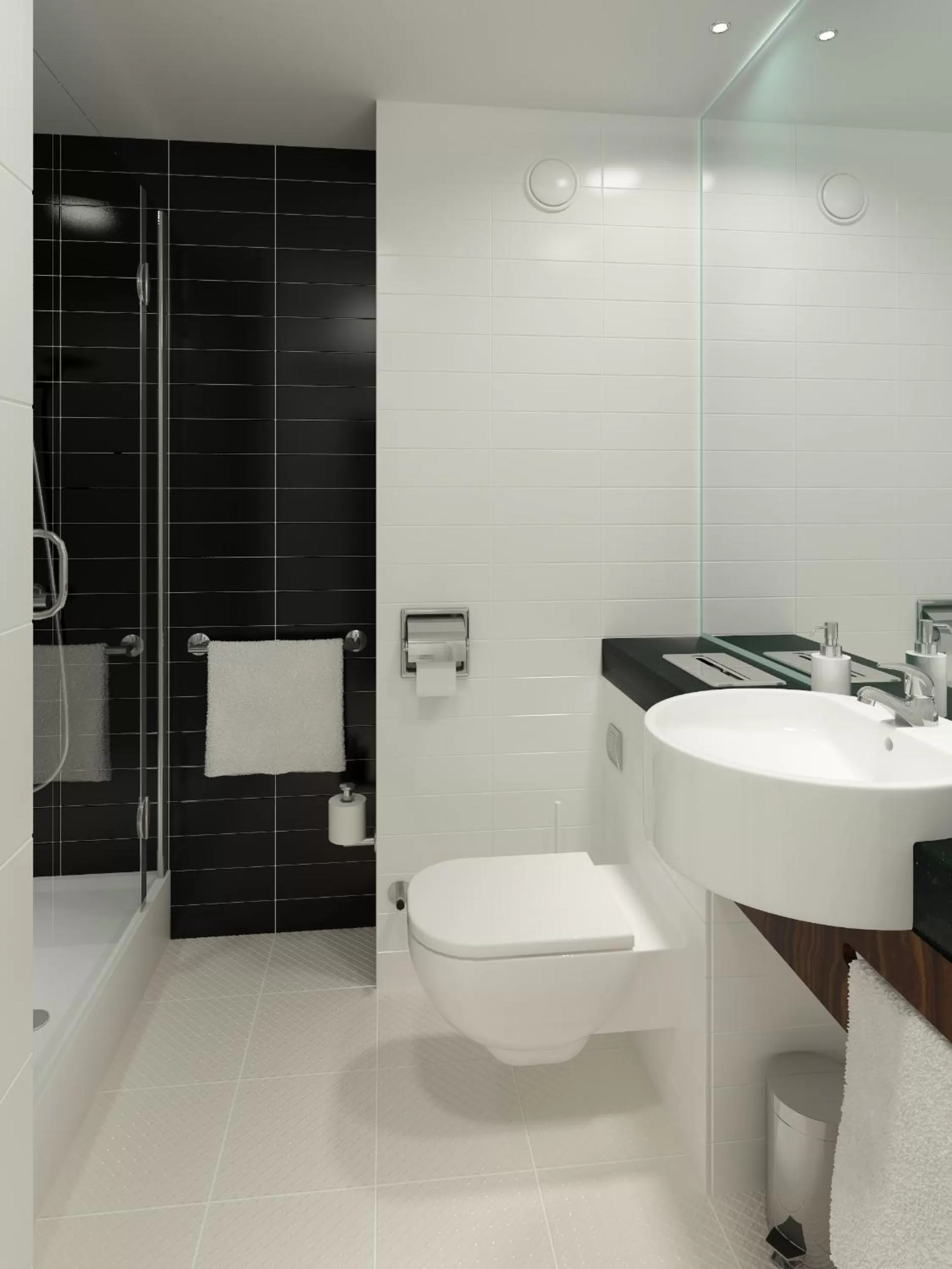 Toilet in ibis Styles Wałbrzych