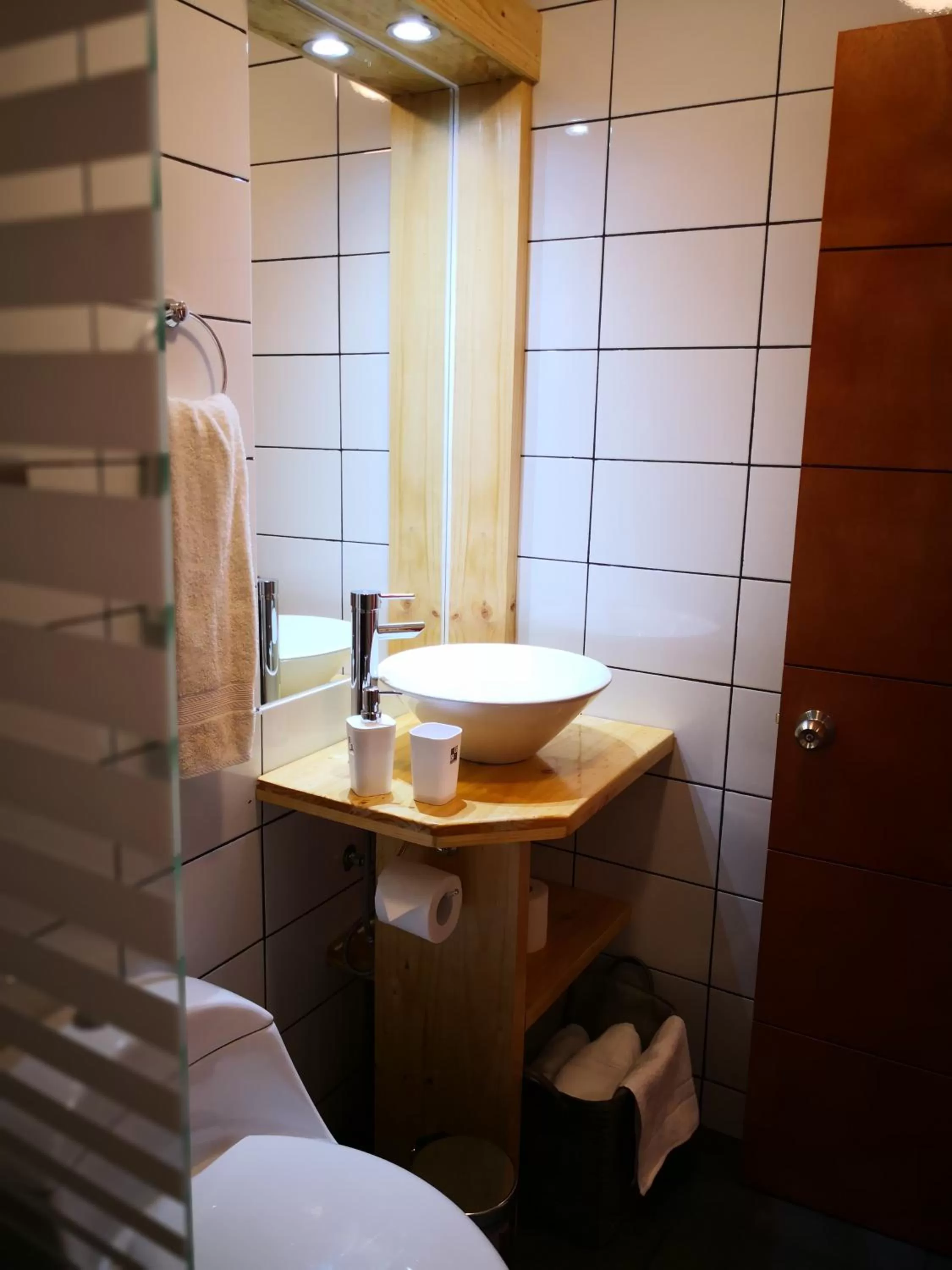 Bathroom in Hotel Casa Algarrobo