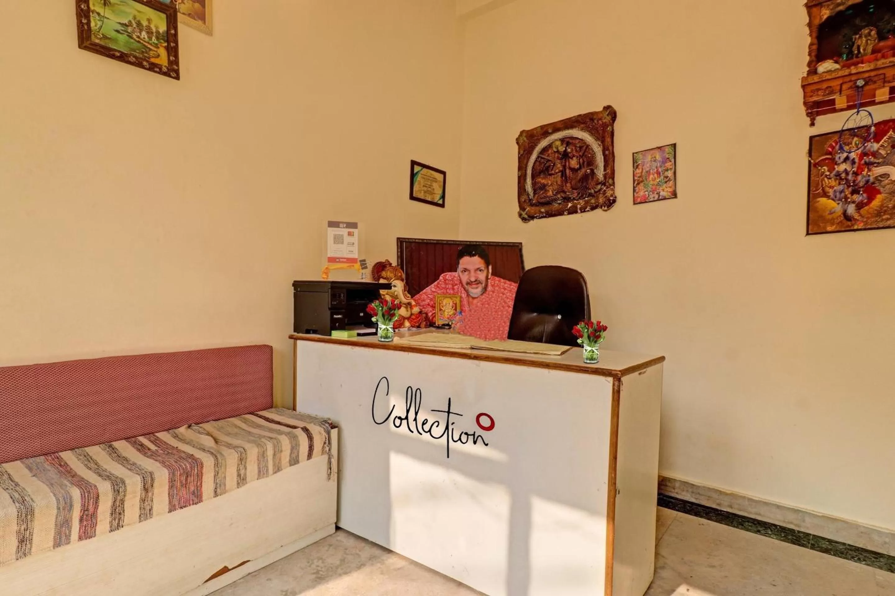 Lobby or reception, Lobby/Reception in OYO Flagship Hotel Chandra palace