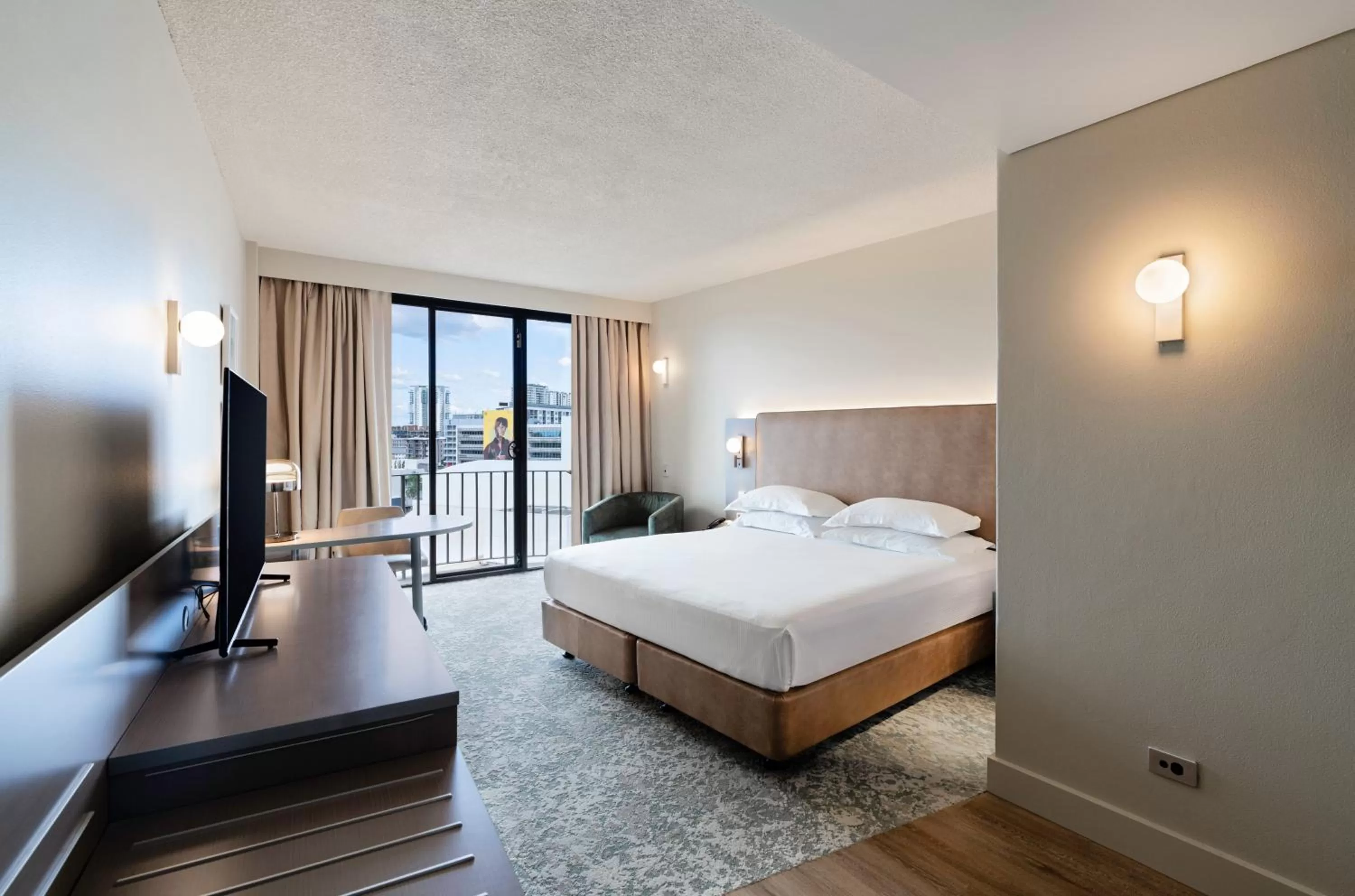 City view, Bed in Hilton Garden Inn Darwin