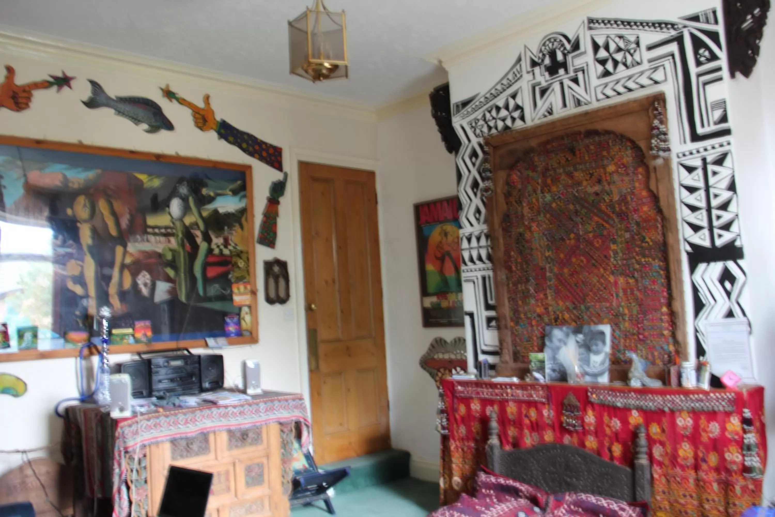 Living room in Bradford Digs