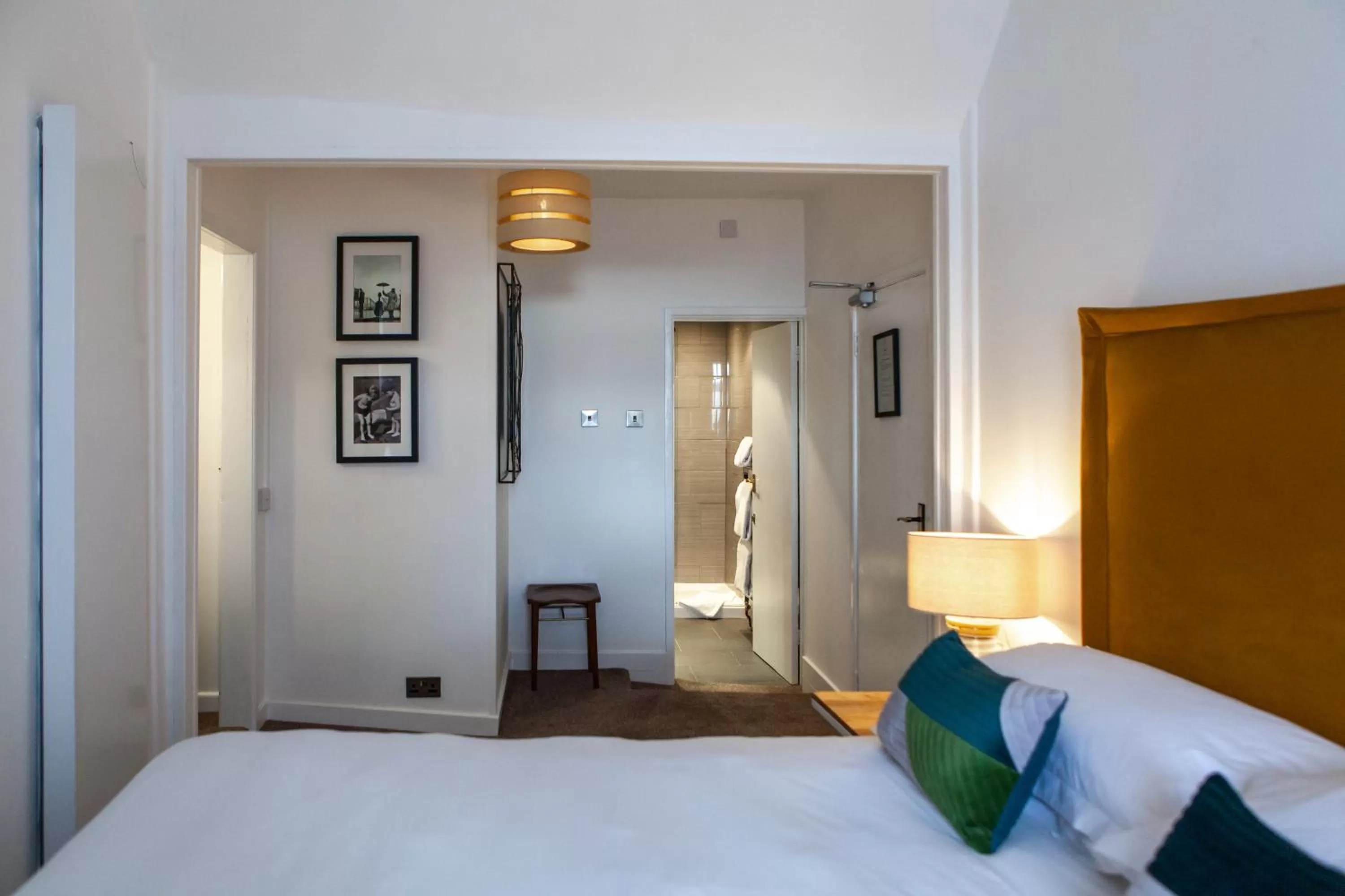 Bedroom, Bed in Lyme Townhouse