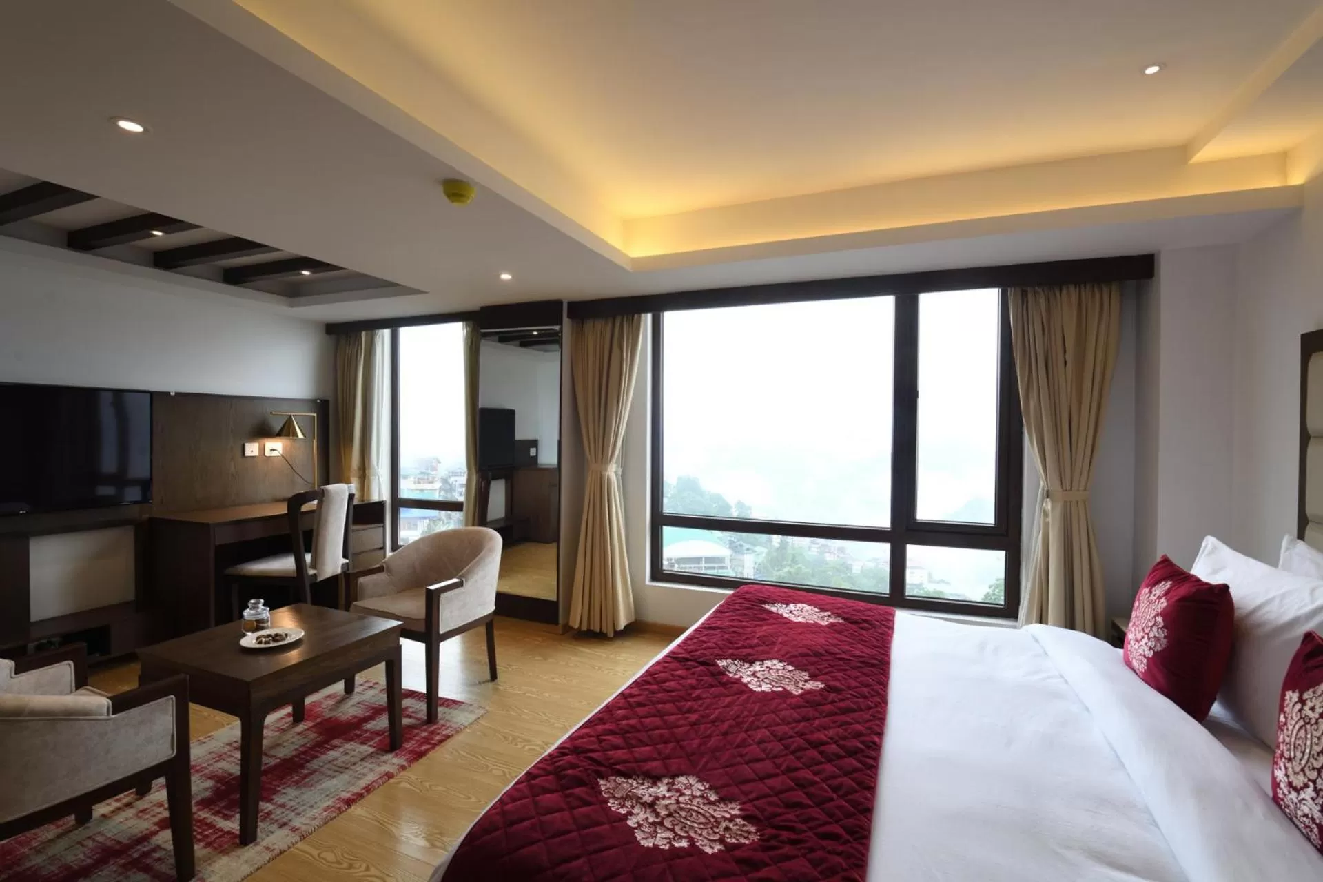 Bed in Ramada by Wyndham Gangtok Hotel & Casino Golden