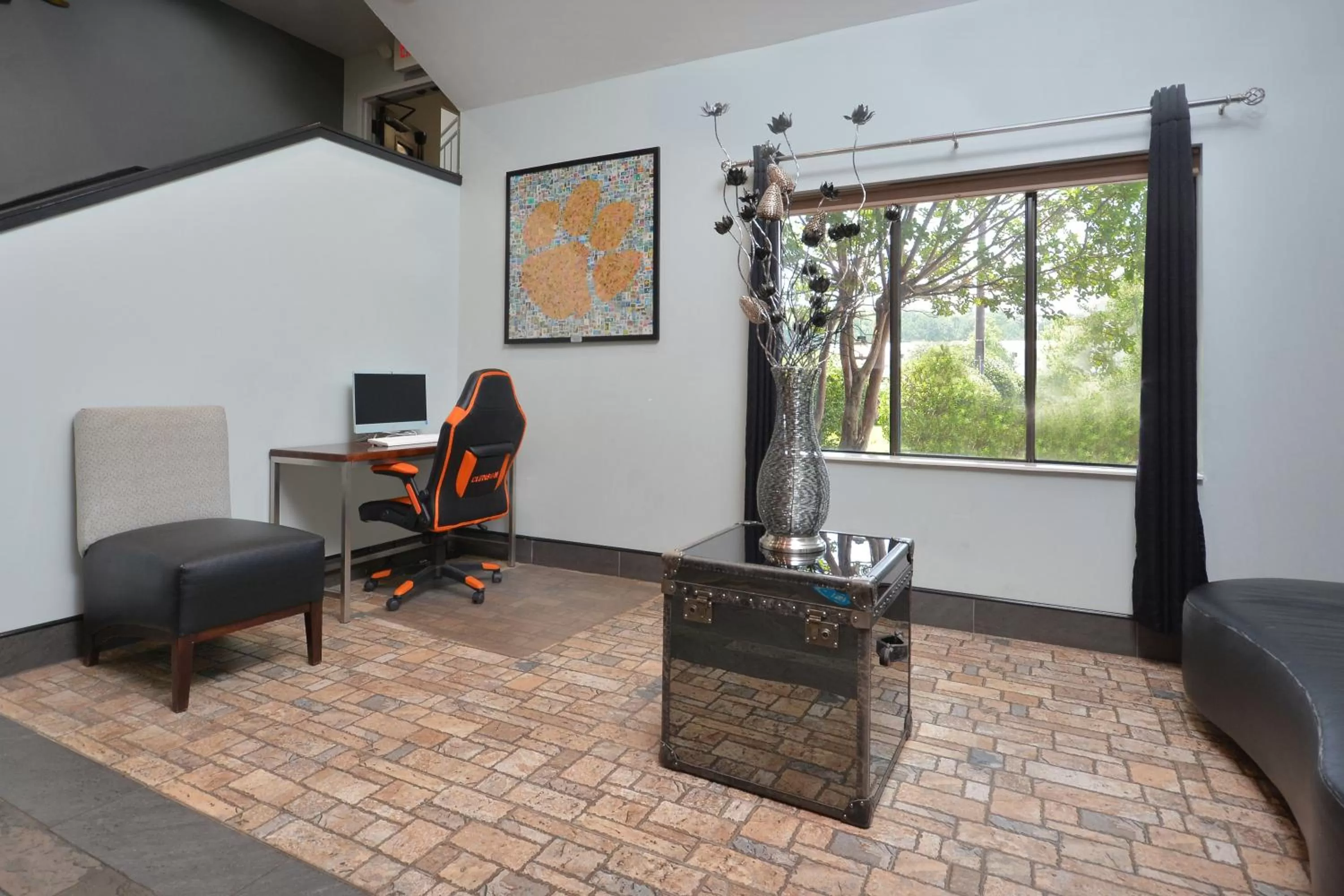Seating area in Inn at Clemson