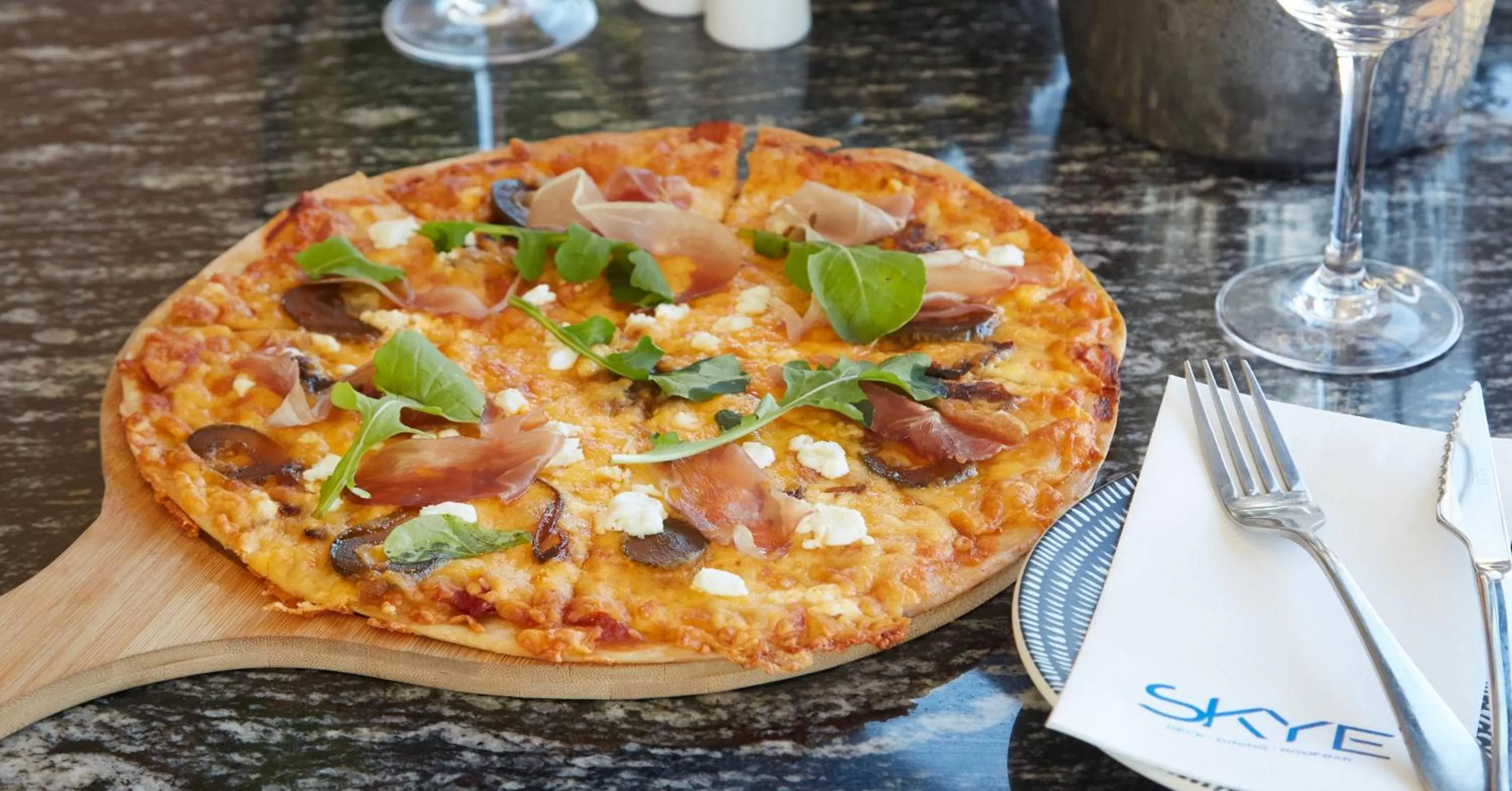 Food and drinks in The Hyde All Suite Hotel