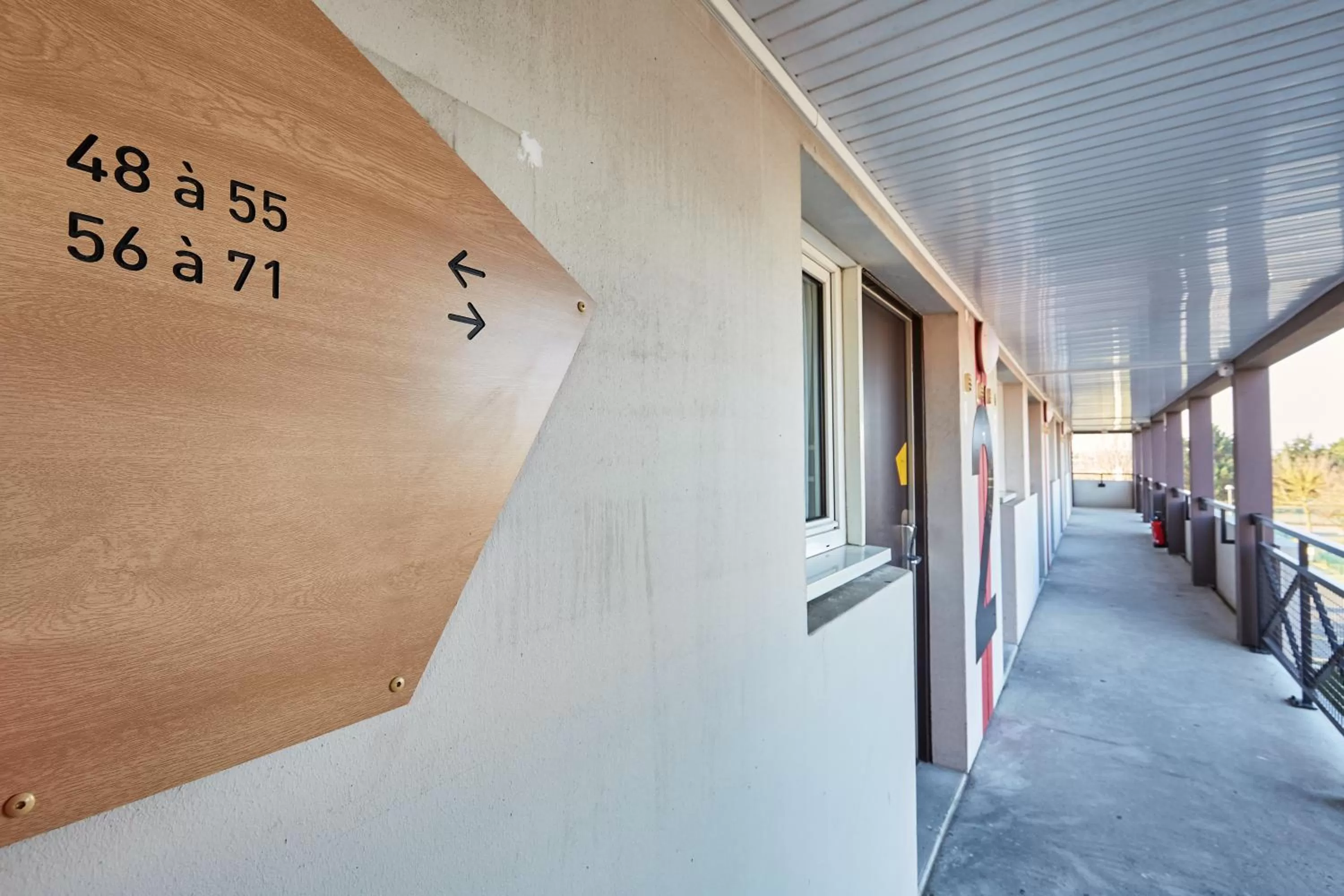 Property building in B&B HOTEL CAEN Sud